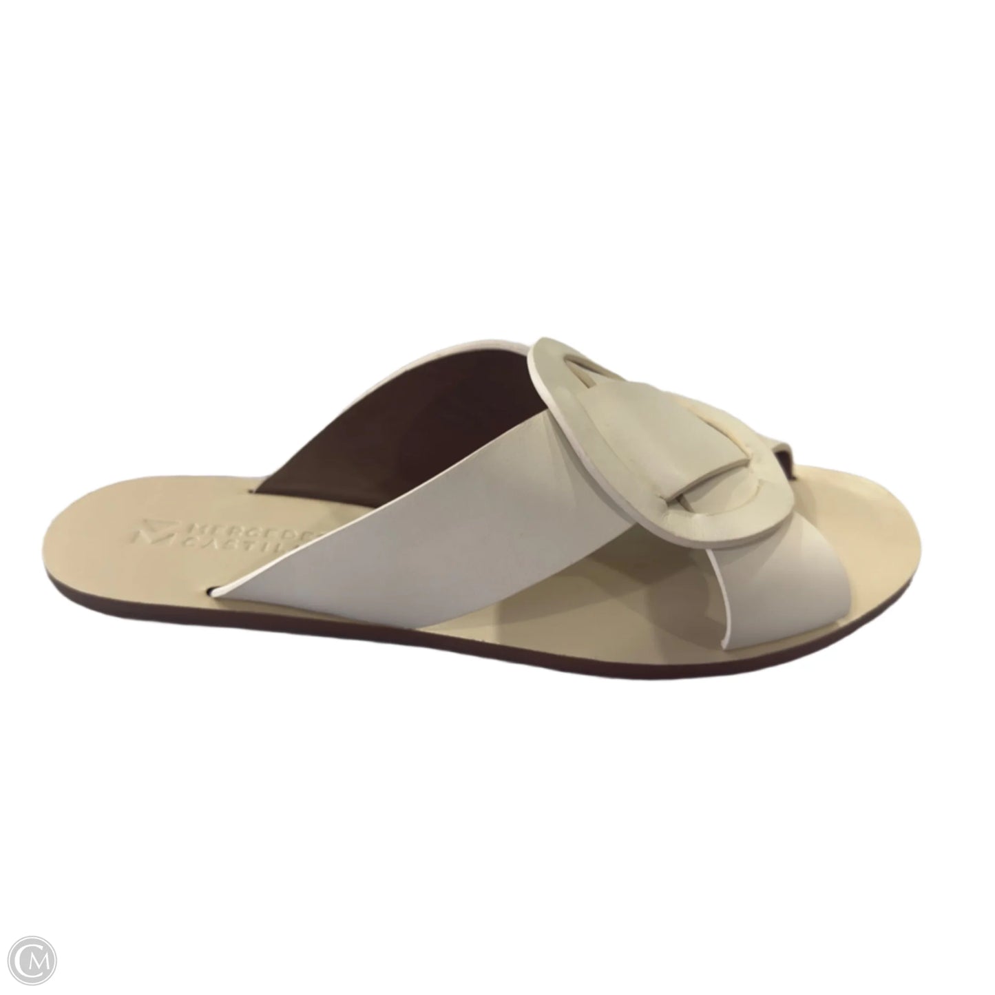 Sandals Flats By Cmb In White, Size: 7.5
