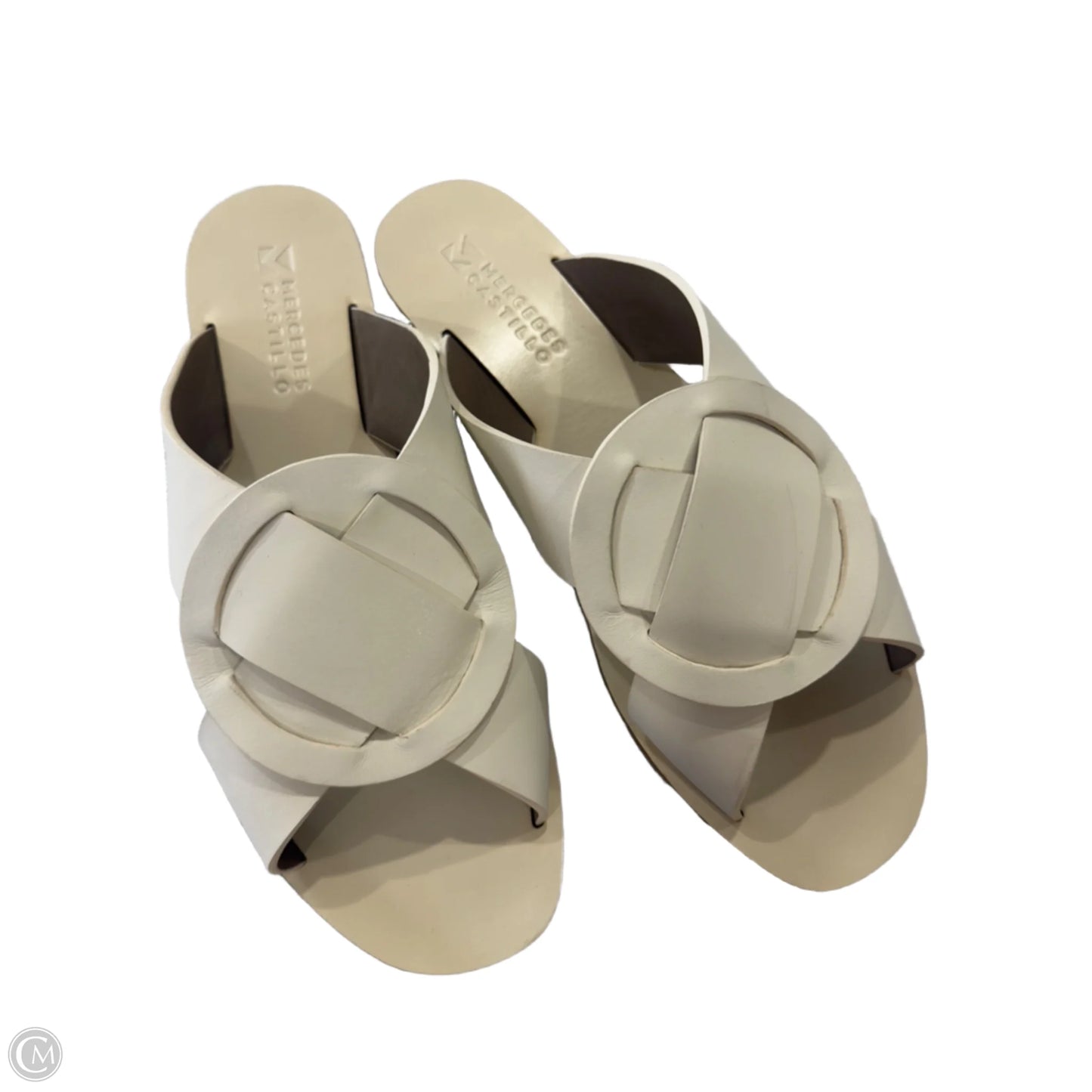 Sandals Flats By Cmb In White, Size: 7.5