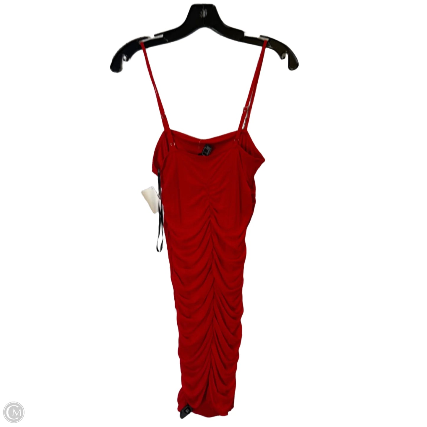 Dress Party Short By Forever 21 In Red, Size: S