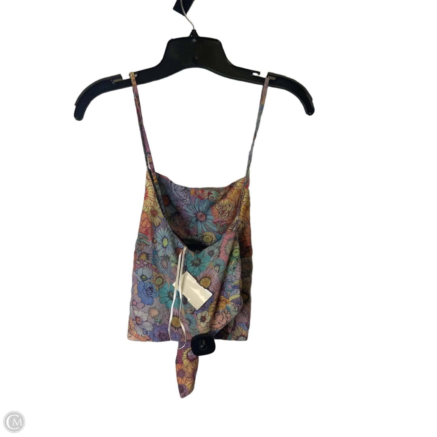 Top Sleeveless By Clothes Mentor In Floral Print, Size: M