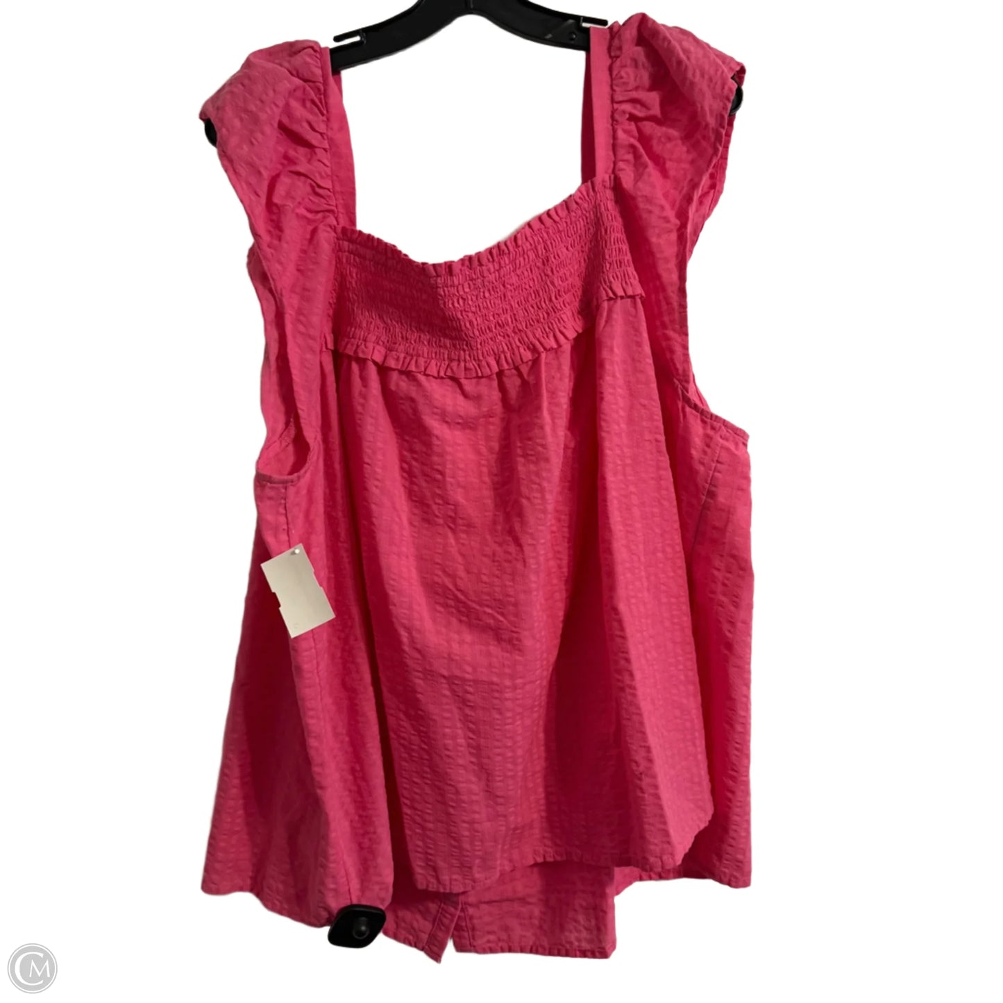 Top Sleeveless By Old Navy In Pink, Size: 4x