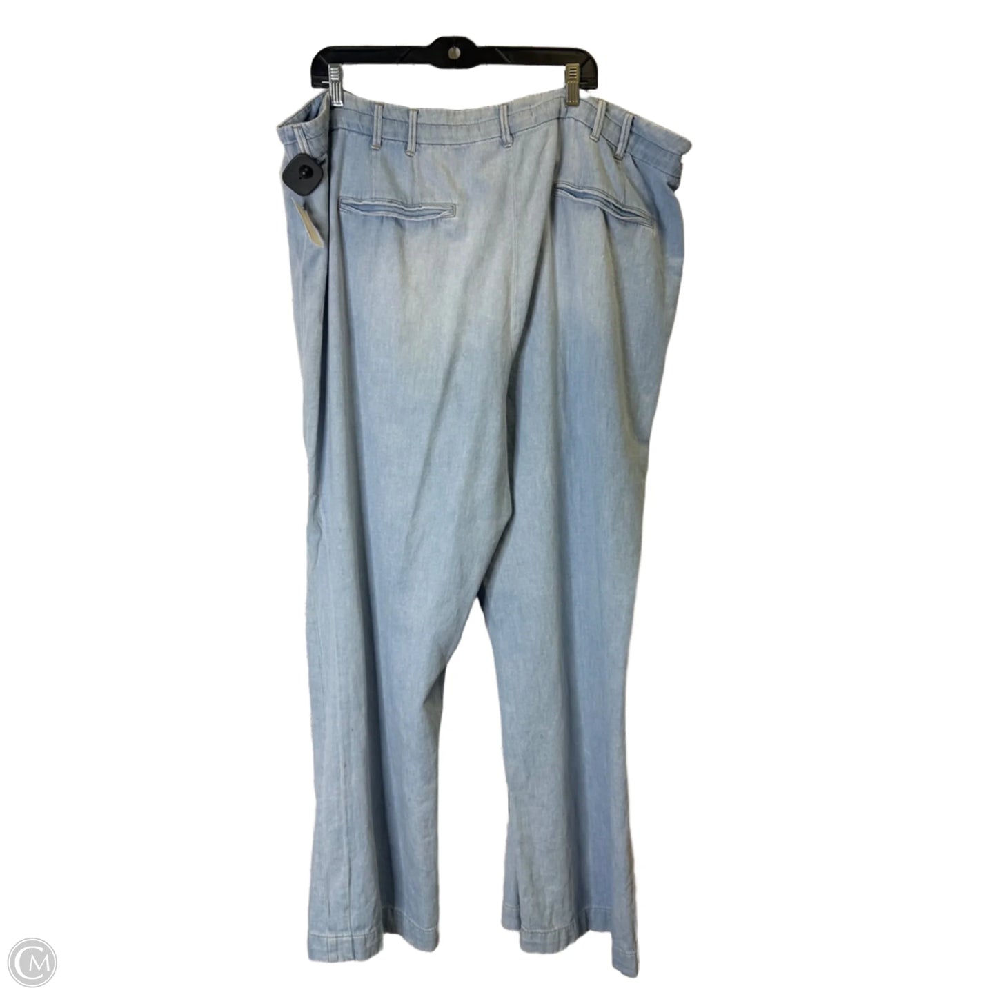Pants Wide Leg By Pilcro In Blue Denim, Size: 26