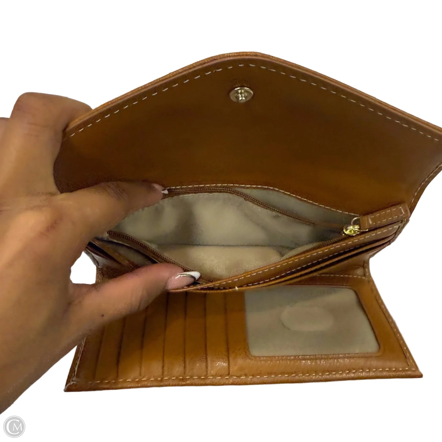 Wallet Designer By Brahmin, Size: Medium