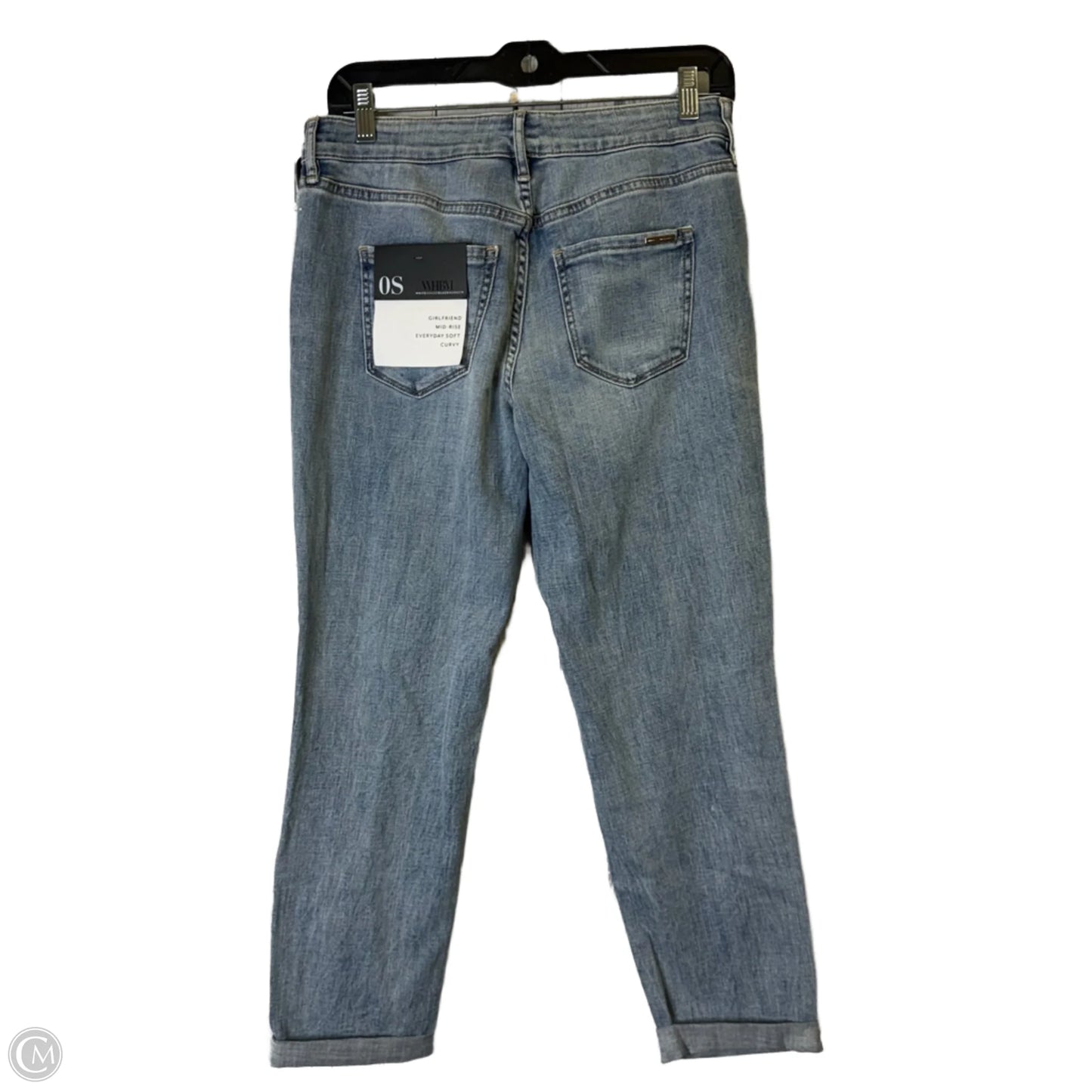 Jeans Straight By White House Black Market In Blue Denim, Size: 0
