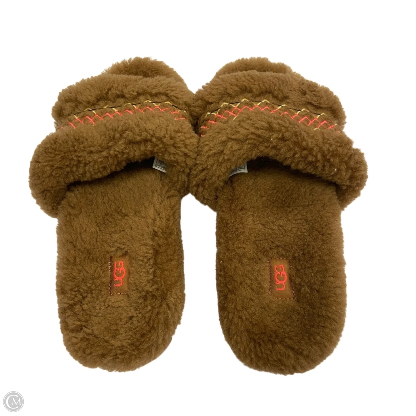 Sandals Designer By Ugg In Brown, Size: 7