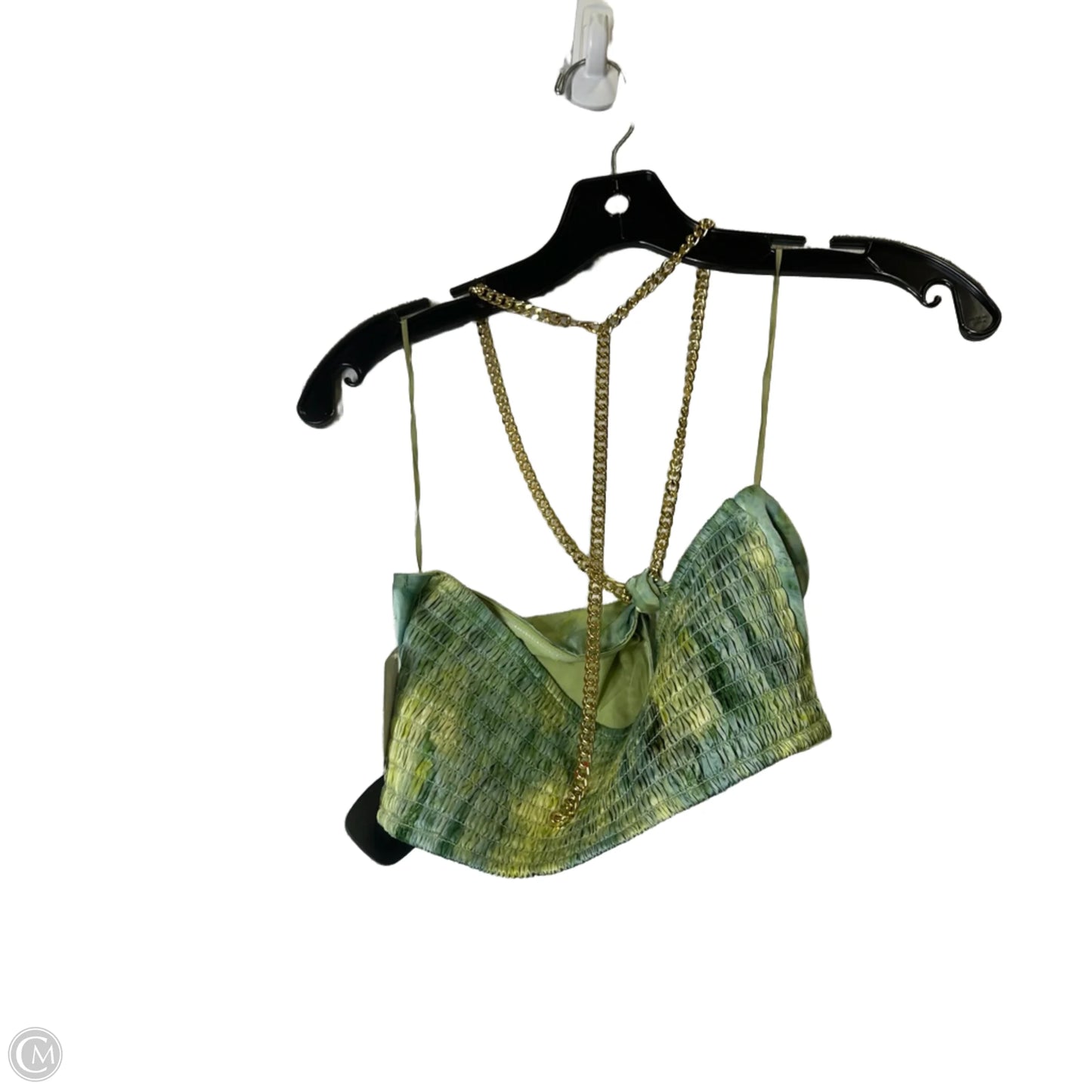 Top Sleeveless By Clothes Mentor In Green, Size: M