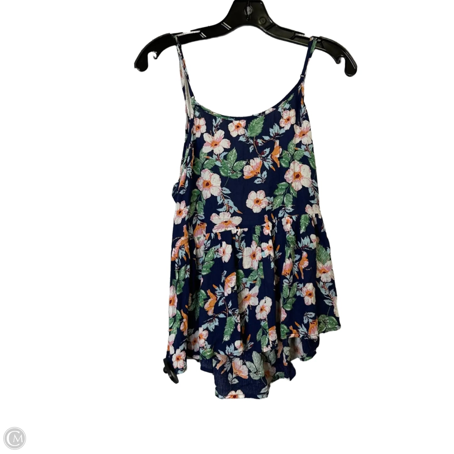 Top Sleeveless By Elodie In Blue, Size: M