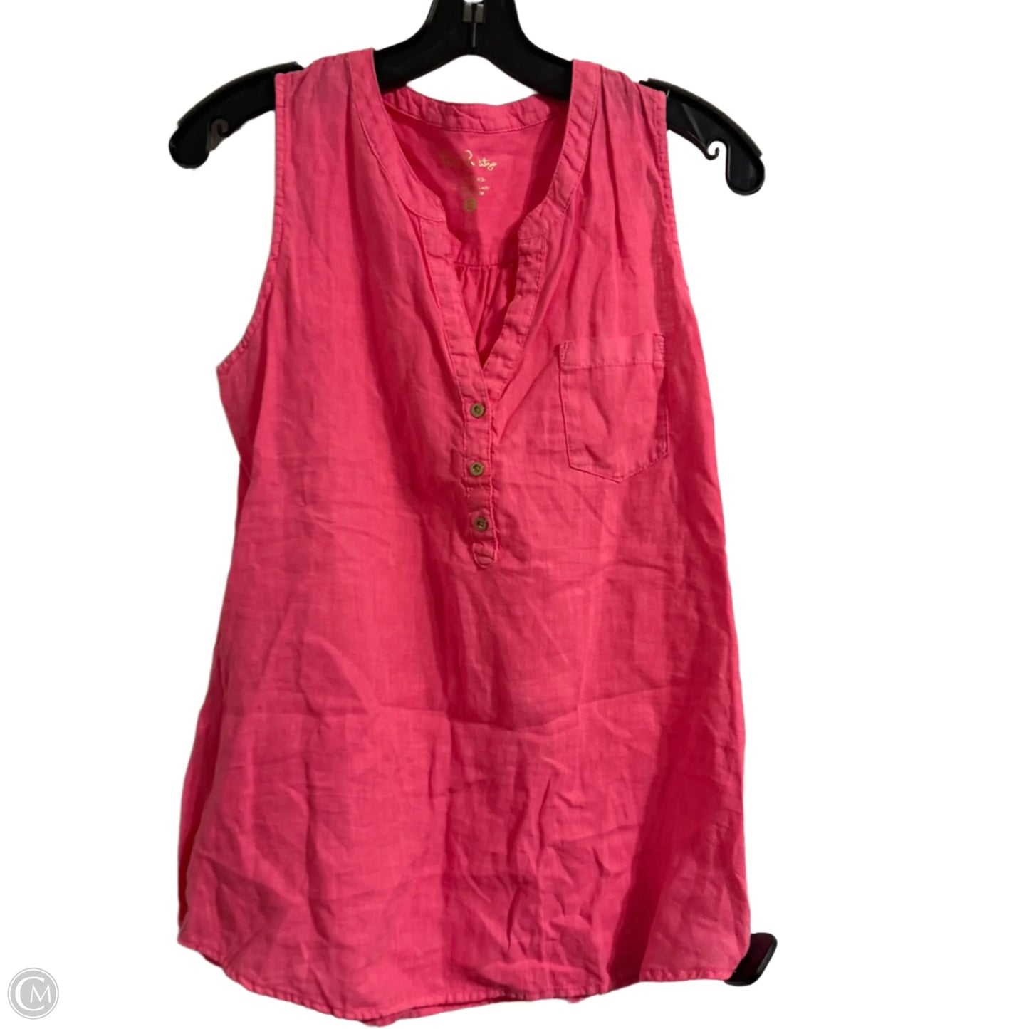 Top Sleeveless By Lilly Pulitzer In Pink, Size: S