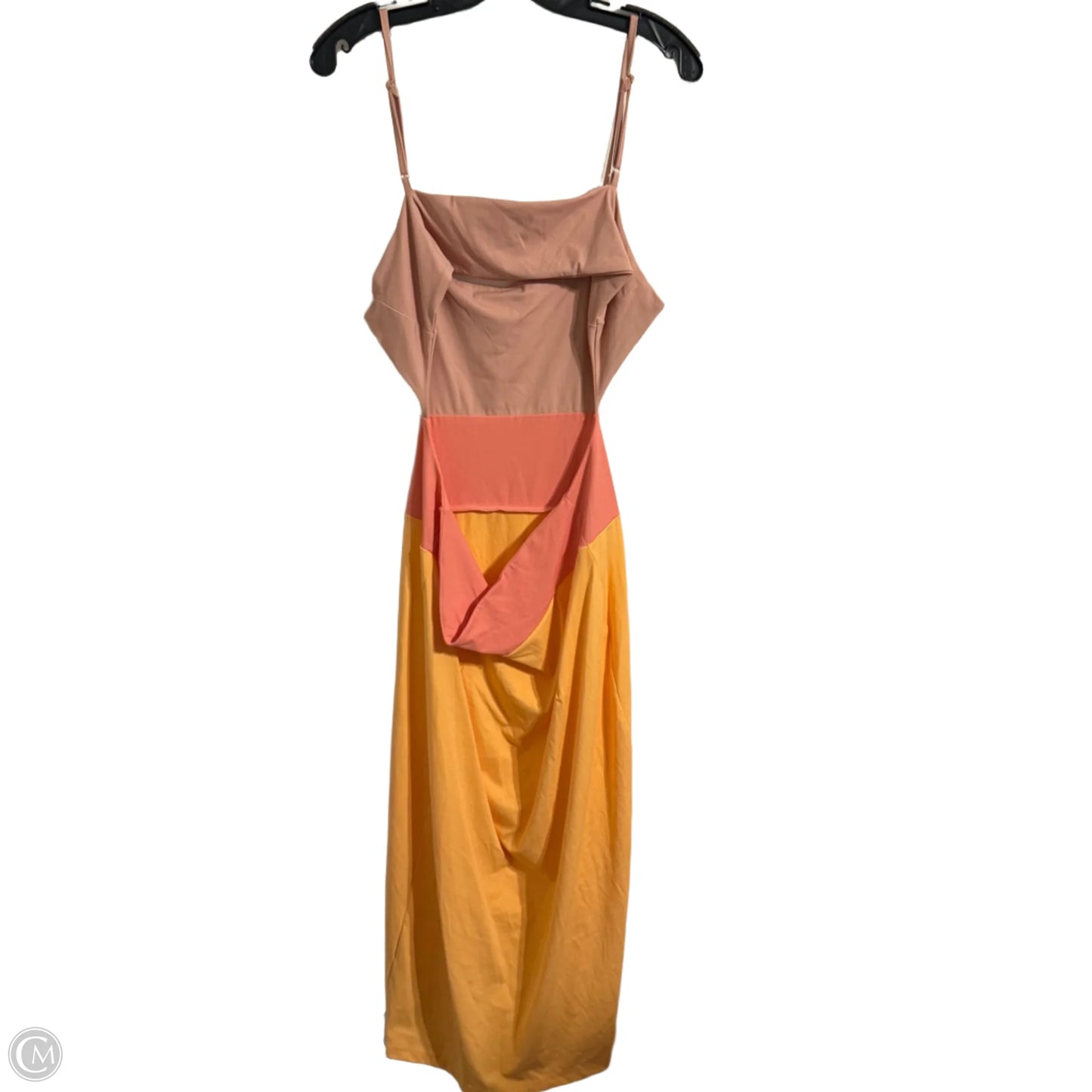 Dress Casual Midi By Pink Lily In Pink, Size: Xl