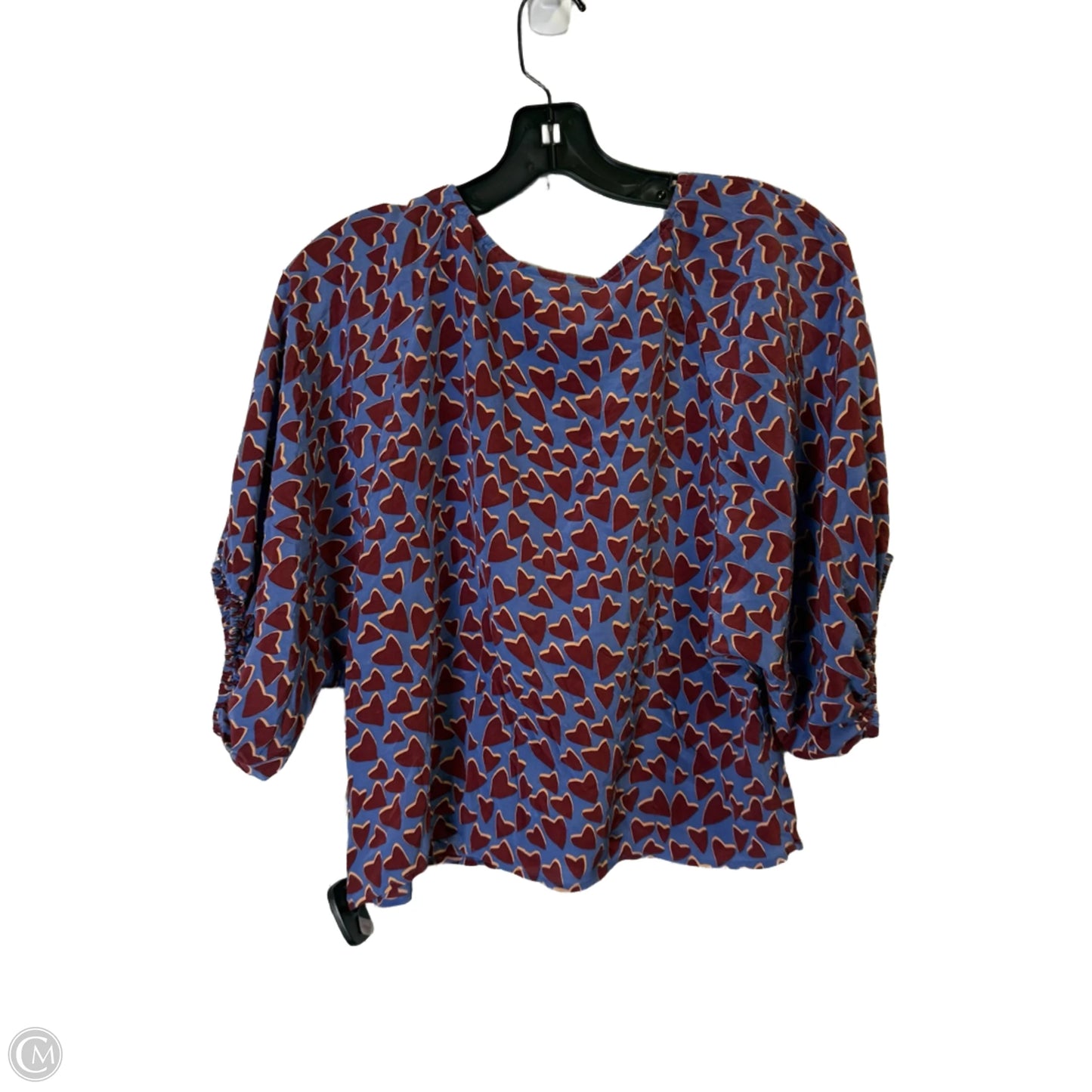 Top Short Sleeve By Maeve In Blue, Size: Xs