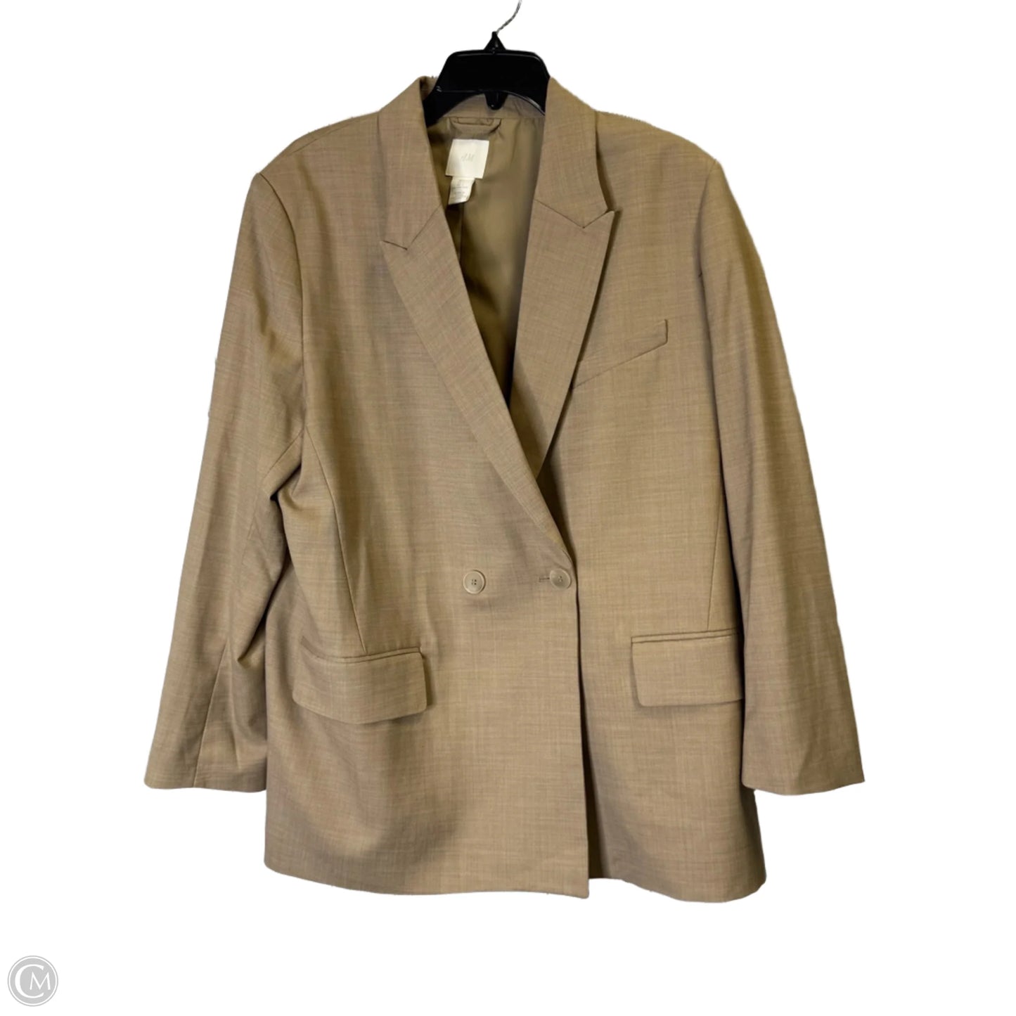 Blazer By H&m In Tan, Size: L