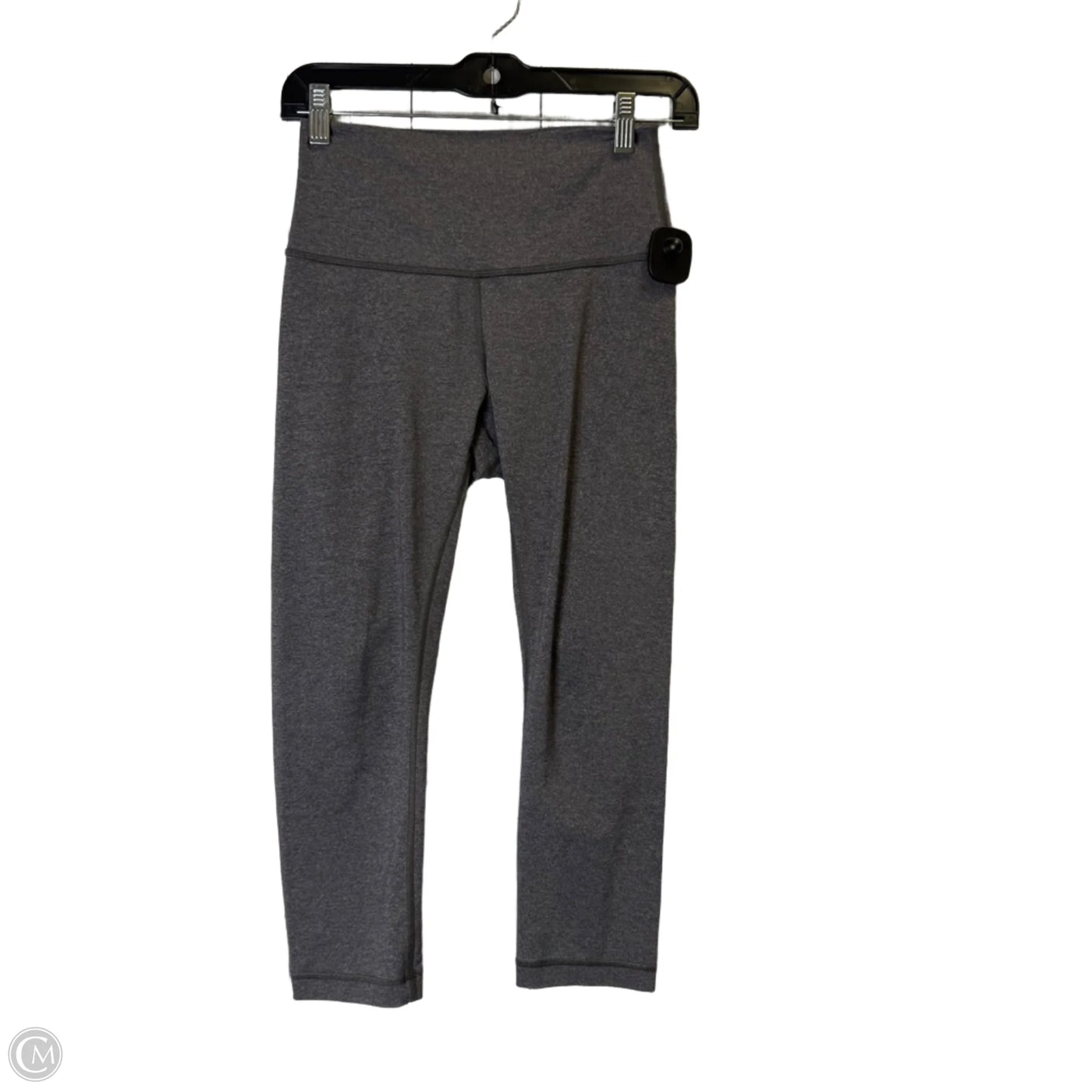 Athletic Leggings Capris By Lululemon In Grey, Size: 6