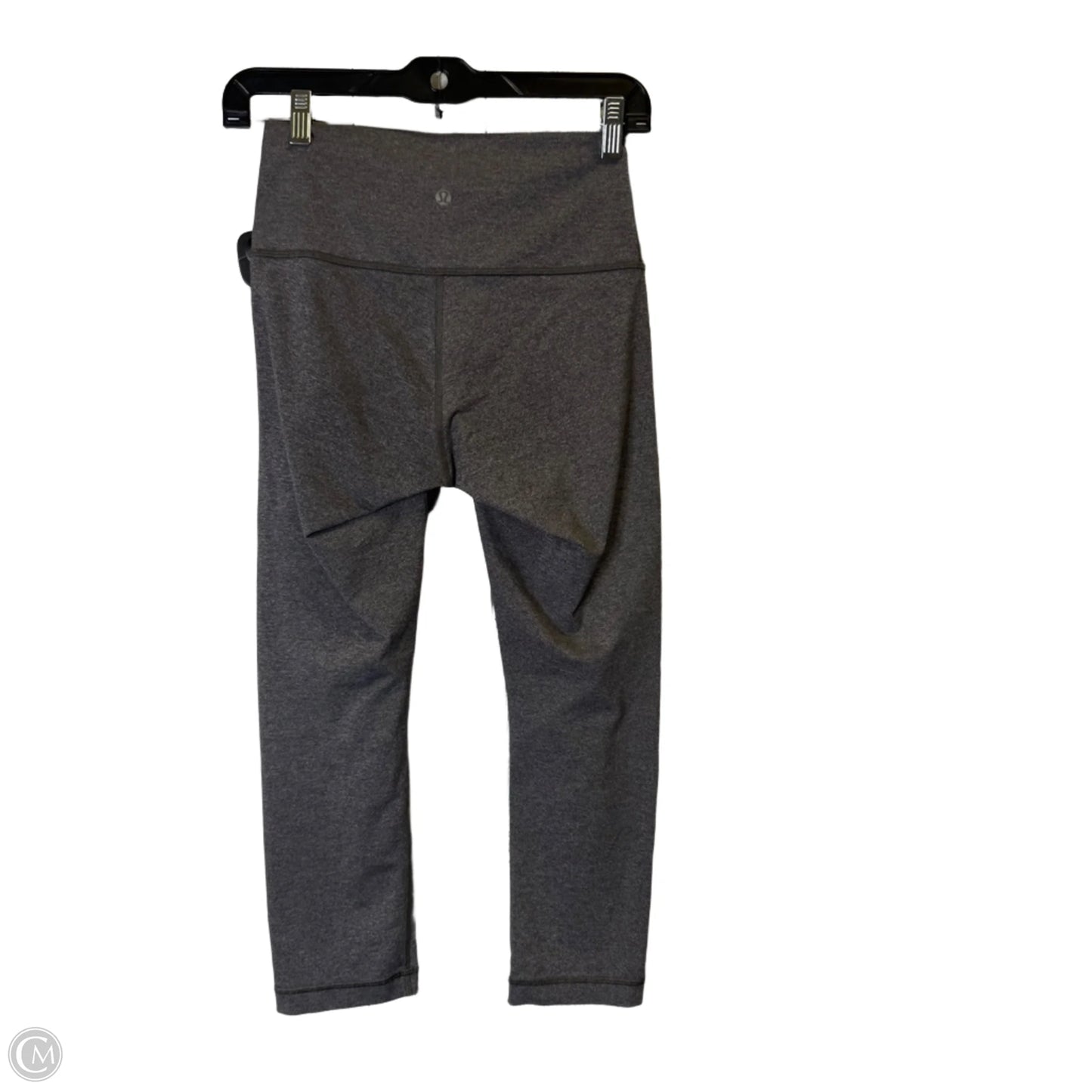 Athletic Leggings Capris By Lululemon In Grey, Size: 6
