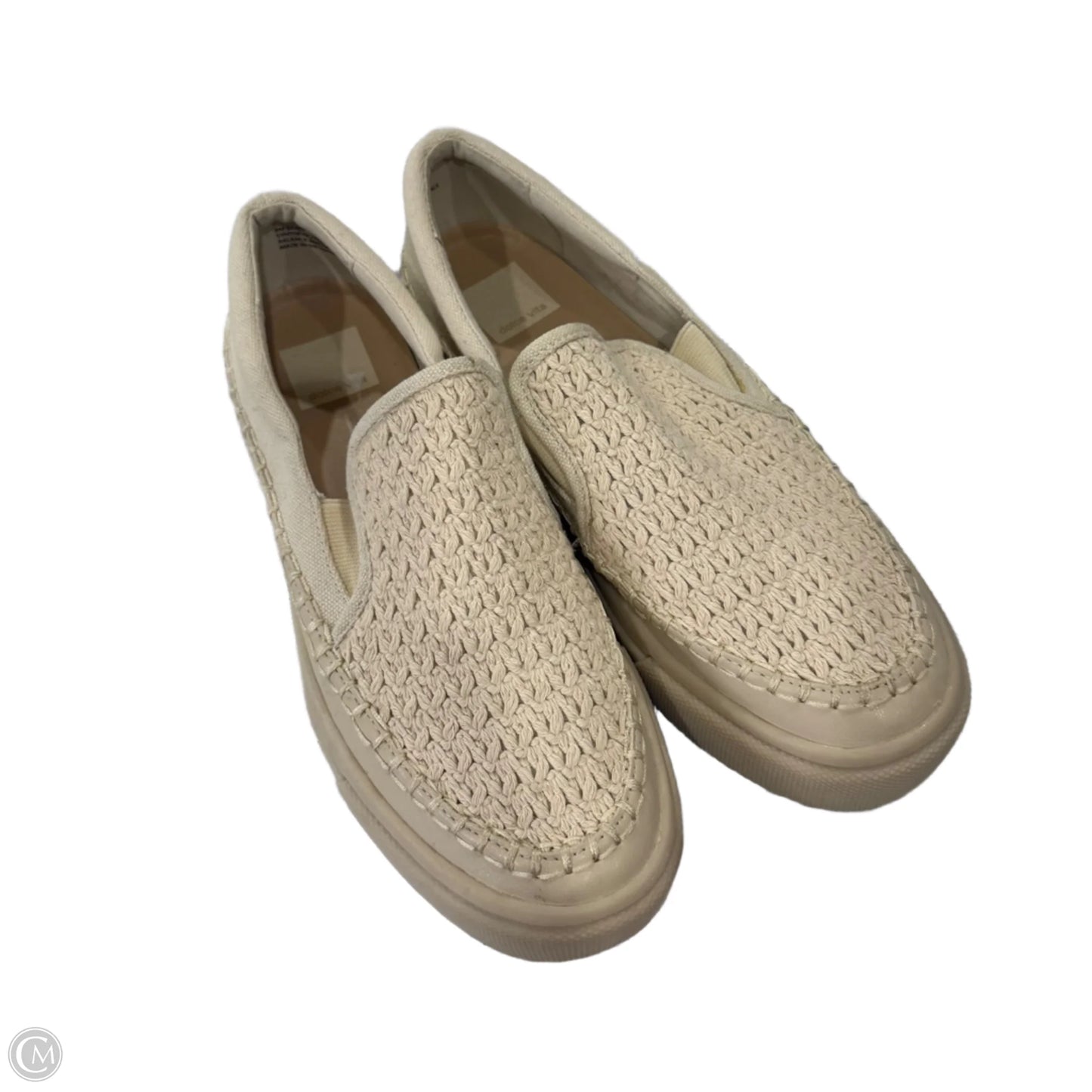 Shoes Sneakers By Dv In Cream, Size: 8