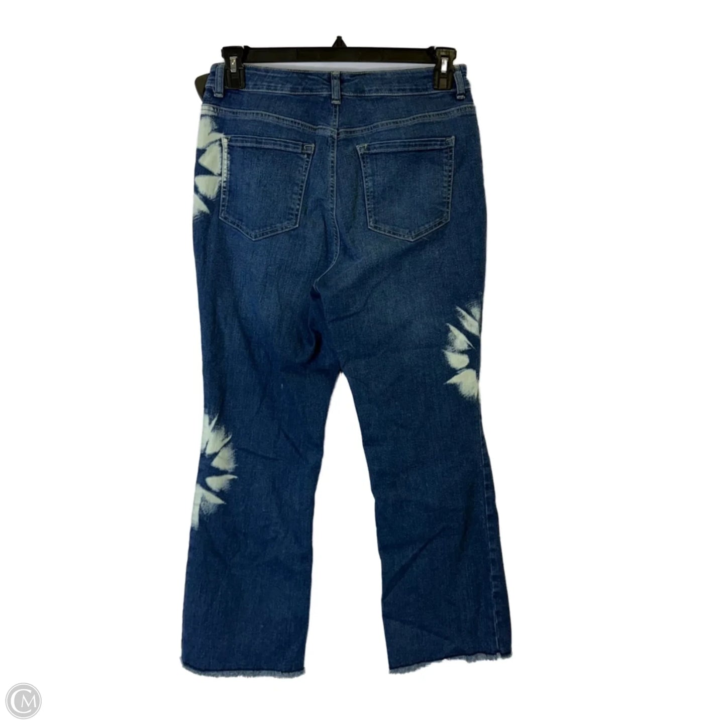 Jeans Straight By Style And Company In Blue Denim, Size: 8