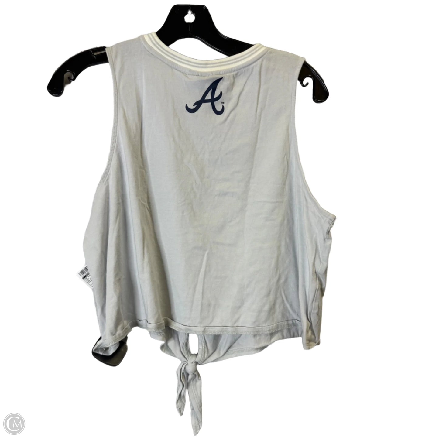 Top Sleeveless By Clothes Mentor In Grey, Size: Xl