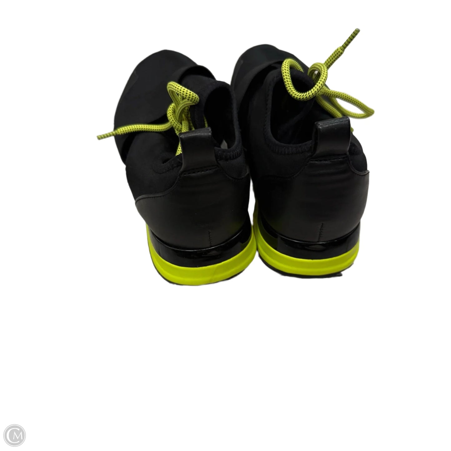 Shoes Sneakers By Aldo In Black & Green, Size: 8.5
