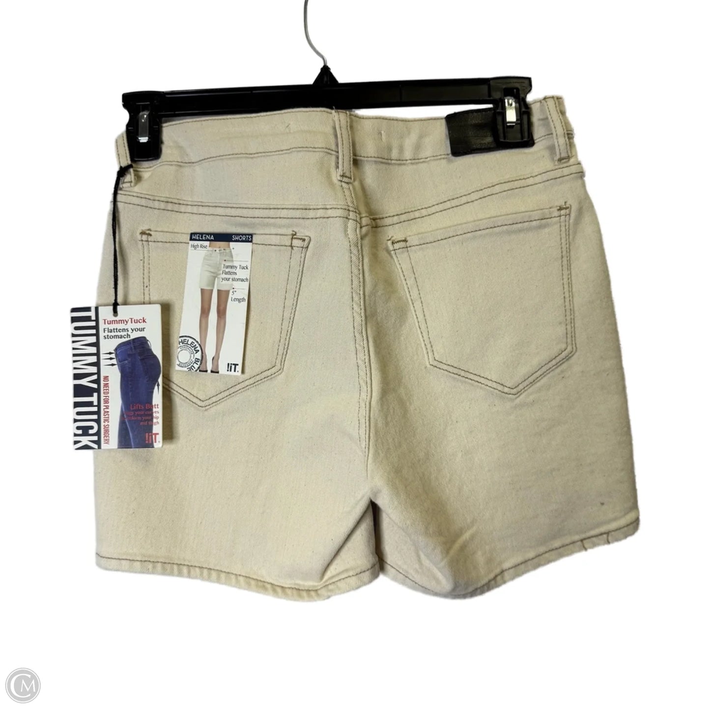 Shorts By Clothes Mentor In Cream Denim, Size: 6