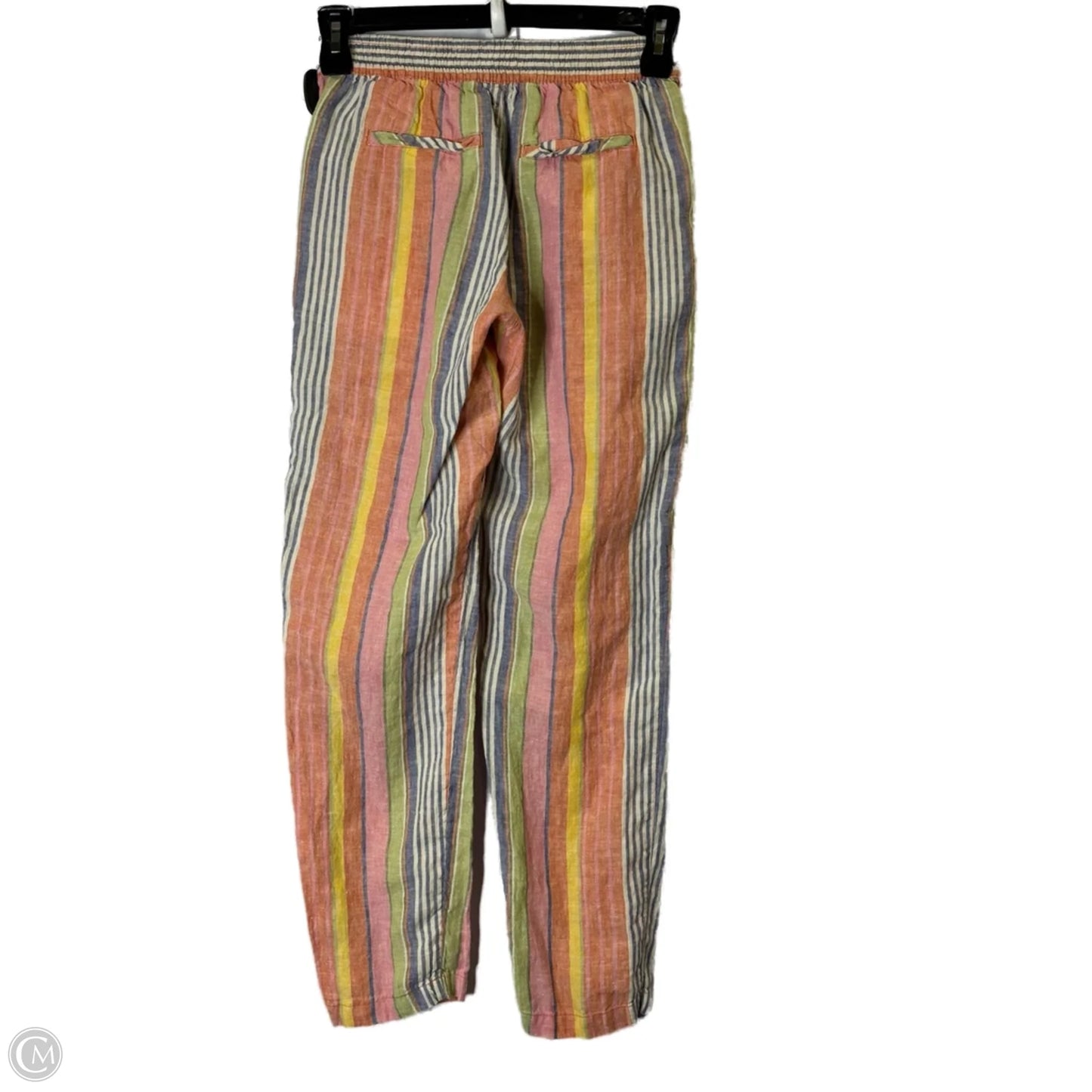 Pants Linen By C And C In Multi-colored, Size: Xs