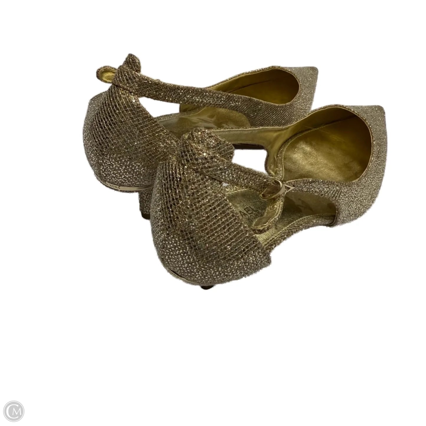 Shoes Designer By Michael By Michael Kors In Gold, Size: 9.5