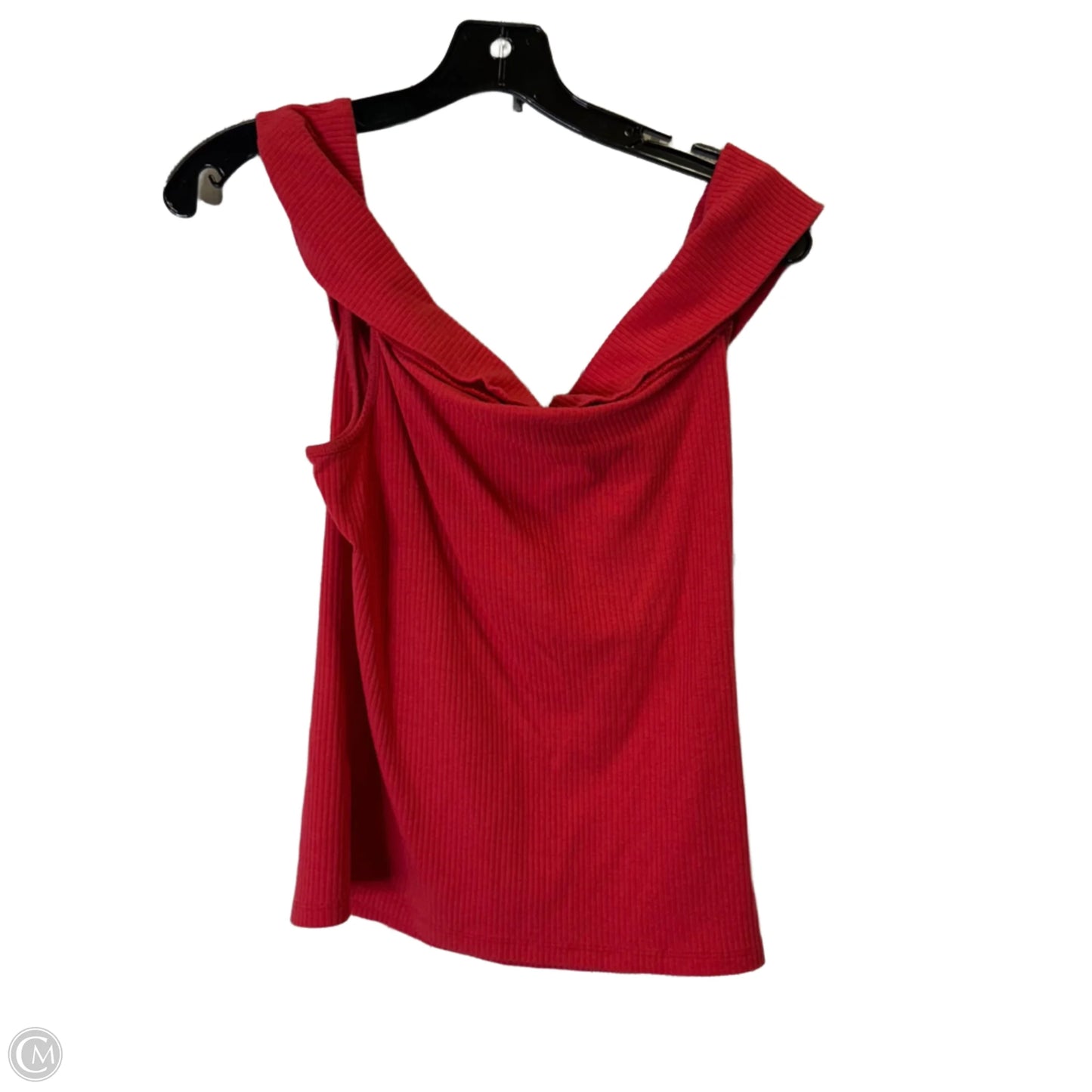 Top Sleeveless Basic By Old Navy In Red, Size: L