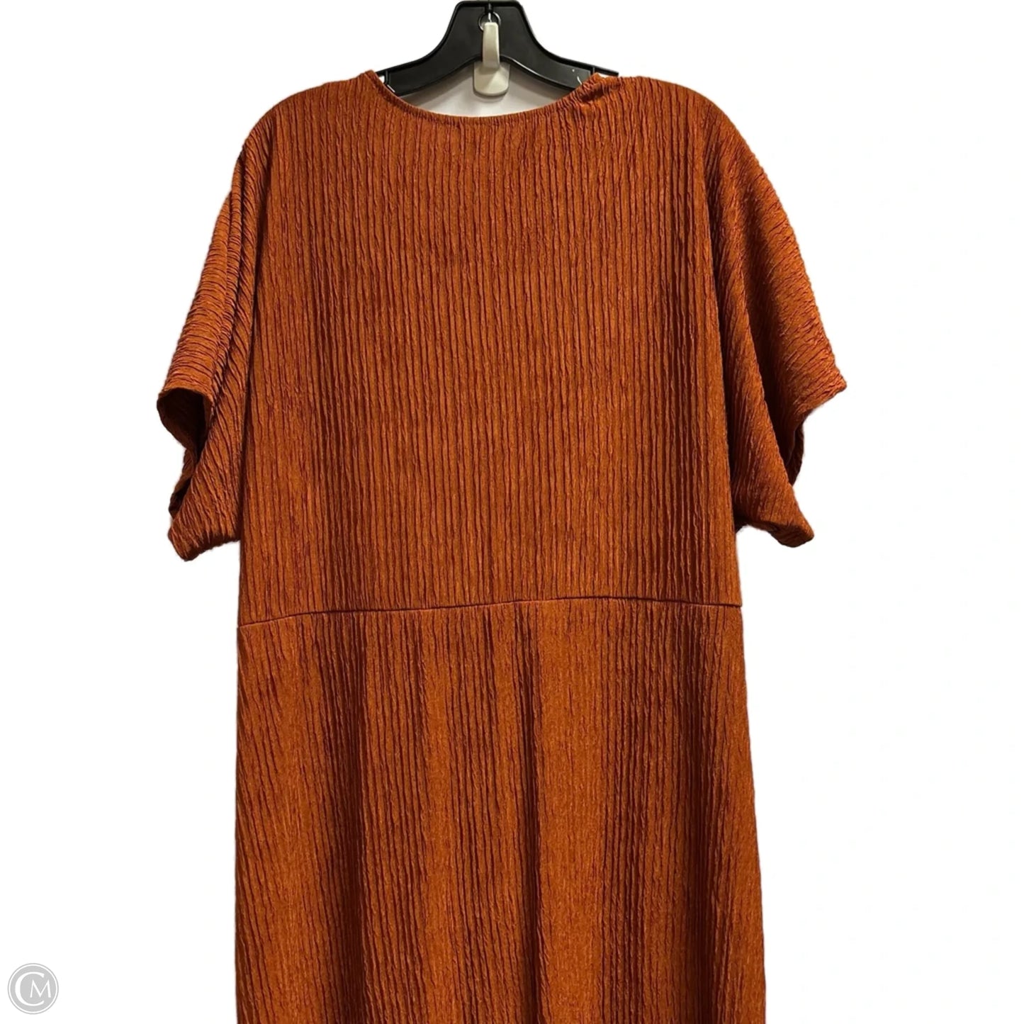 Dress Casual Maxi By Shein In Orange, Size: 4x