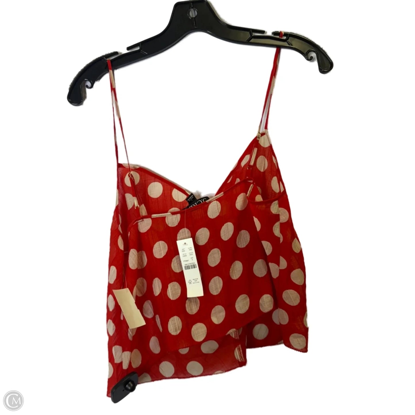 Top Sleeveless By J. Crew In Red, Size: S