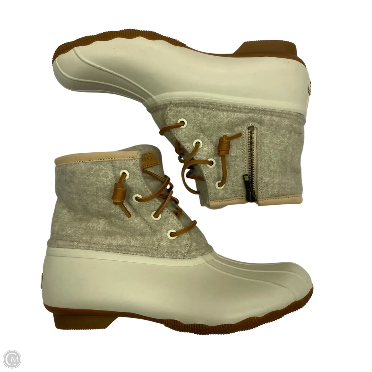 Boots Rain By Sperry In Beige, Size: 8