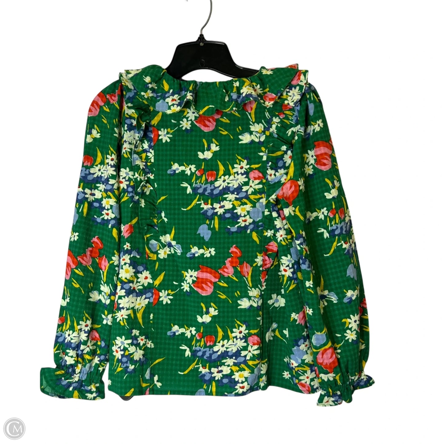 Top Long Sleeve By Loft In Green, Size: Sp