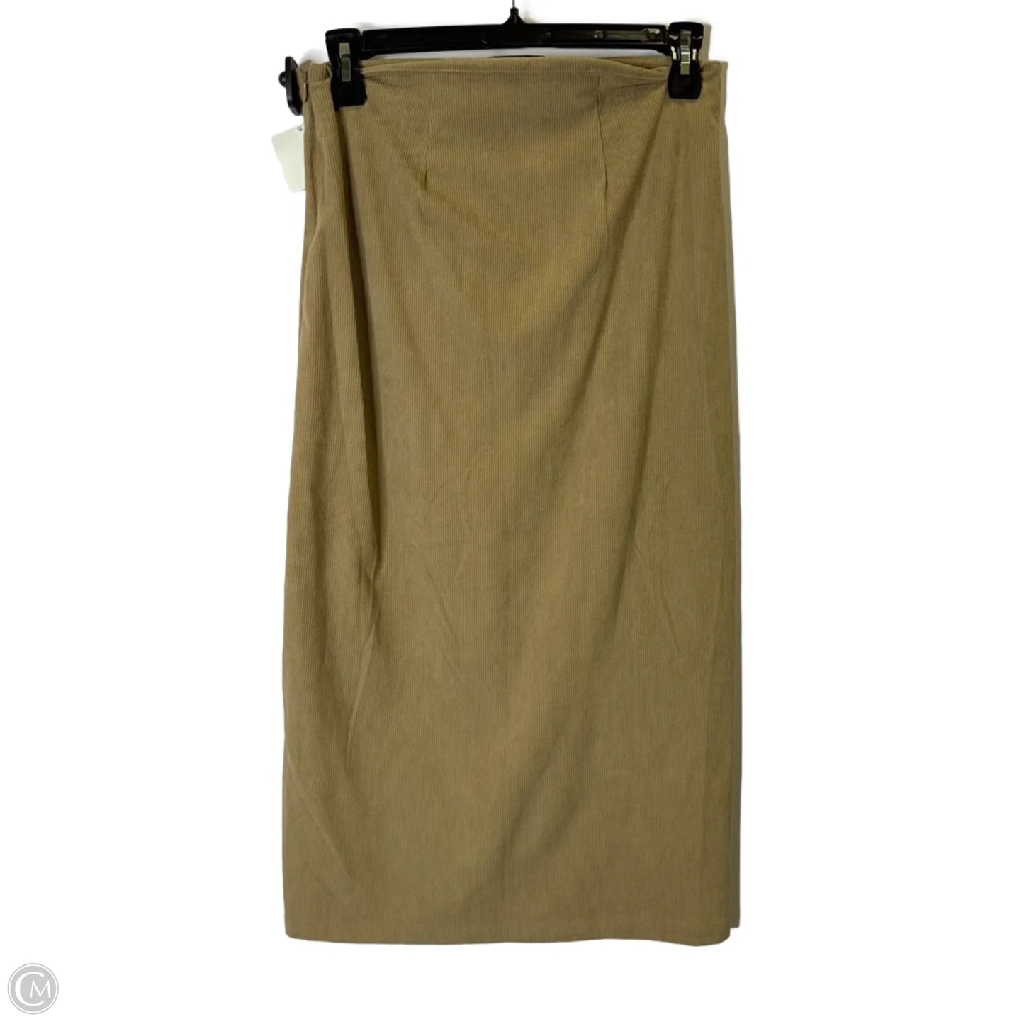 Skirt Midi By Gilli In Tan, Size: L