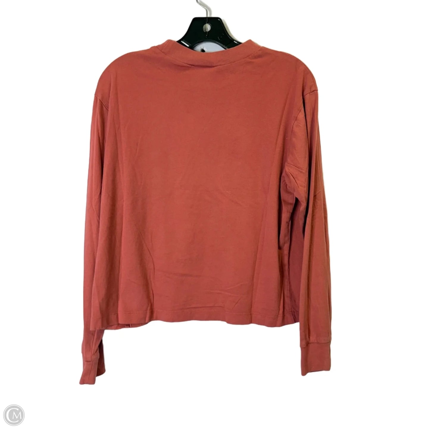 Athletic Top Long Sleeve Crewneck By Nike Apparel In Red, Size: S