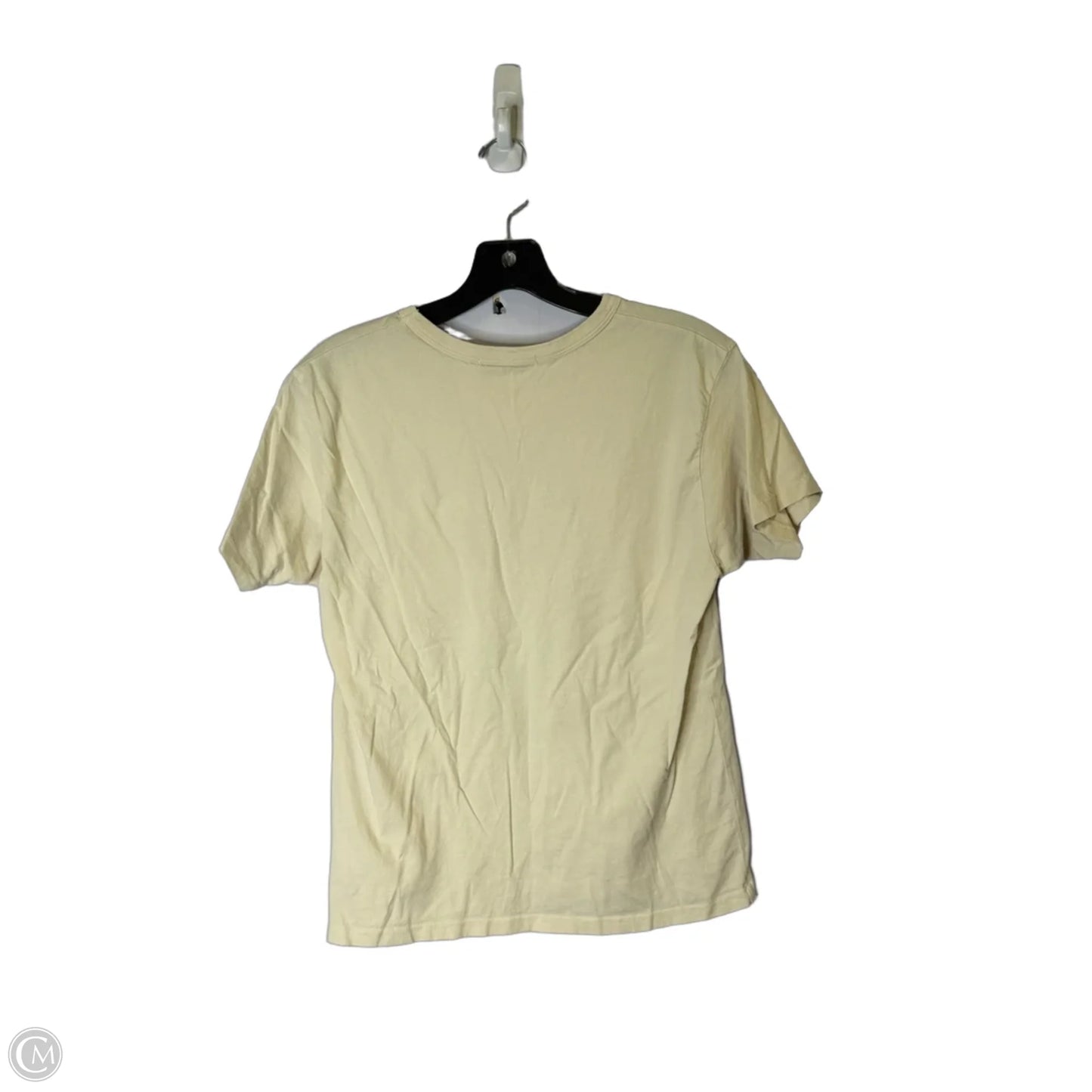 Top Short Sleeve Basic By Daydreamer In Cream, Size: M