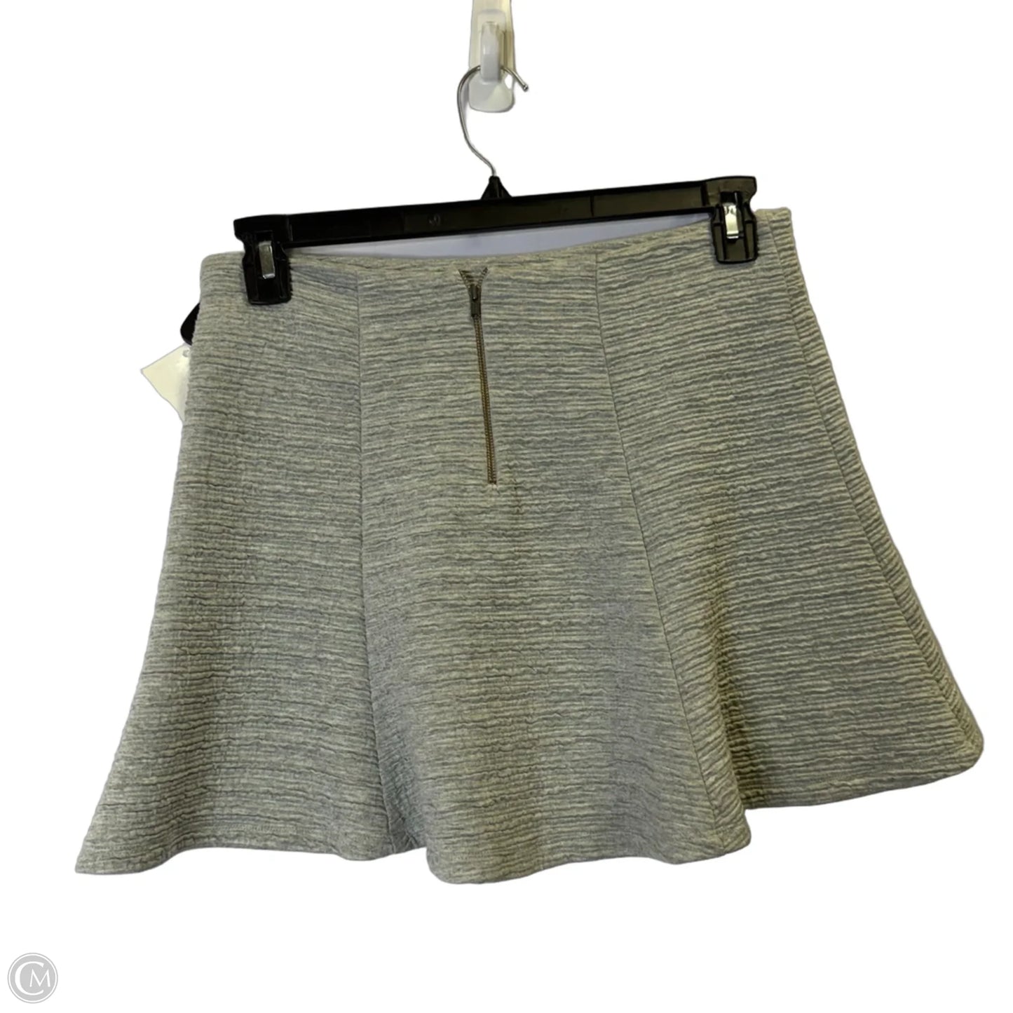 Skirt Mini & Short By Maeve In Grey, Size: M