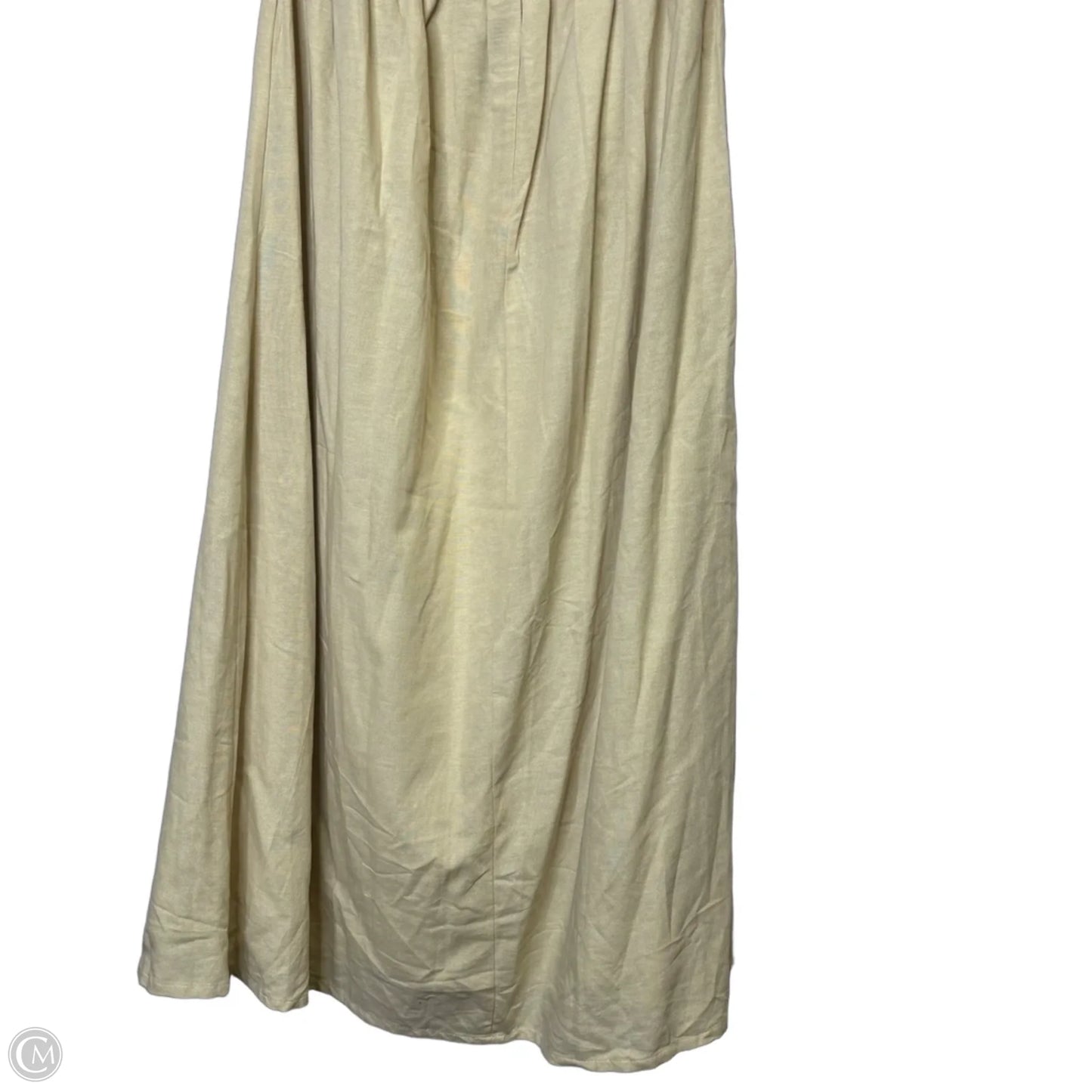 Dress Casual Maxi By Japna In Cream, Size: Xl