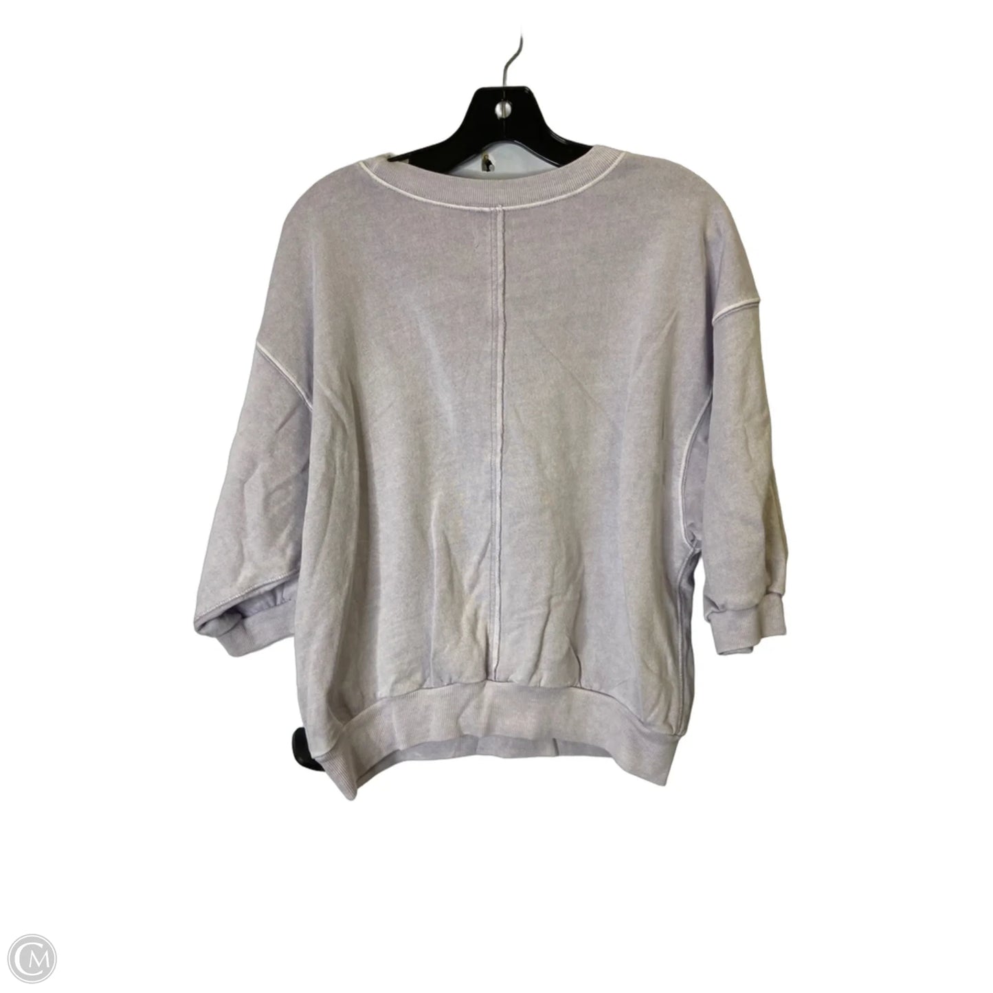 Sweatshirt Crewneck By Pilcro In Purple, Size: S