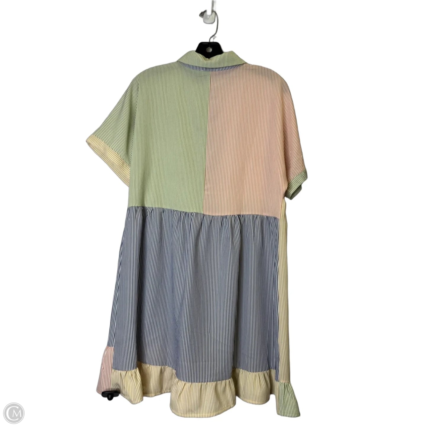Dress Casual Short By Jodifl In Striped Pattern, Size: S