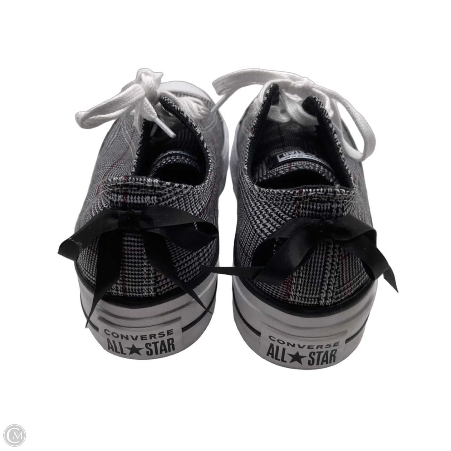 Shoes Sneakers Platform By Converse In Plaid Pattern, Size: 8