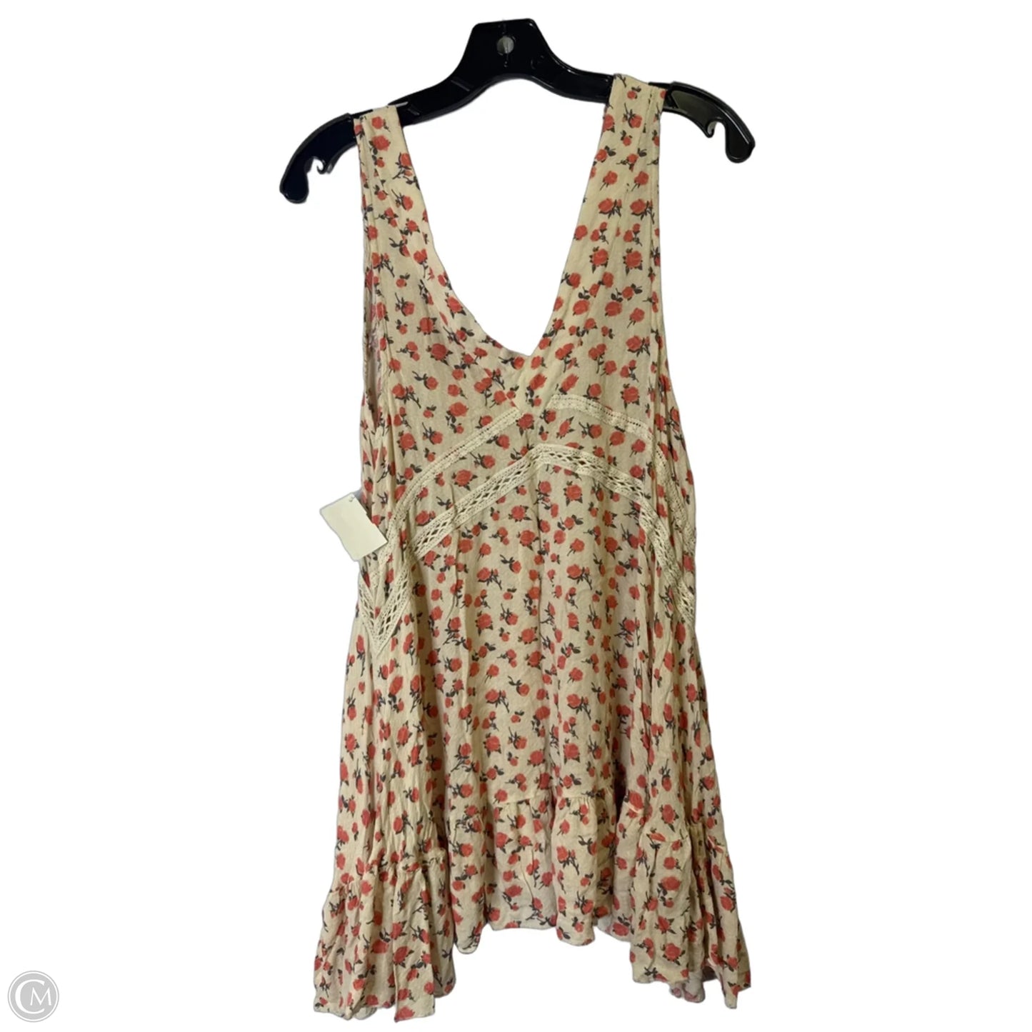 Top Sleeveless By Free People In Cream, Size: S