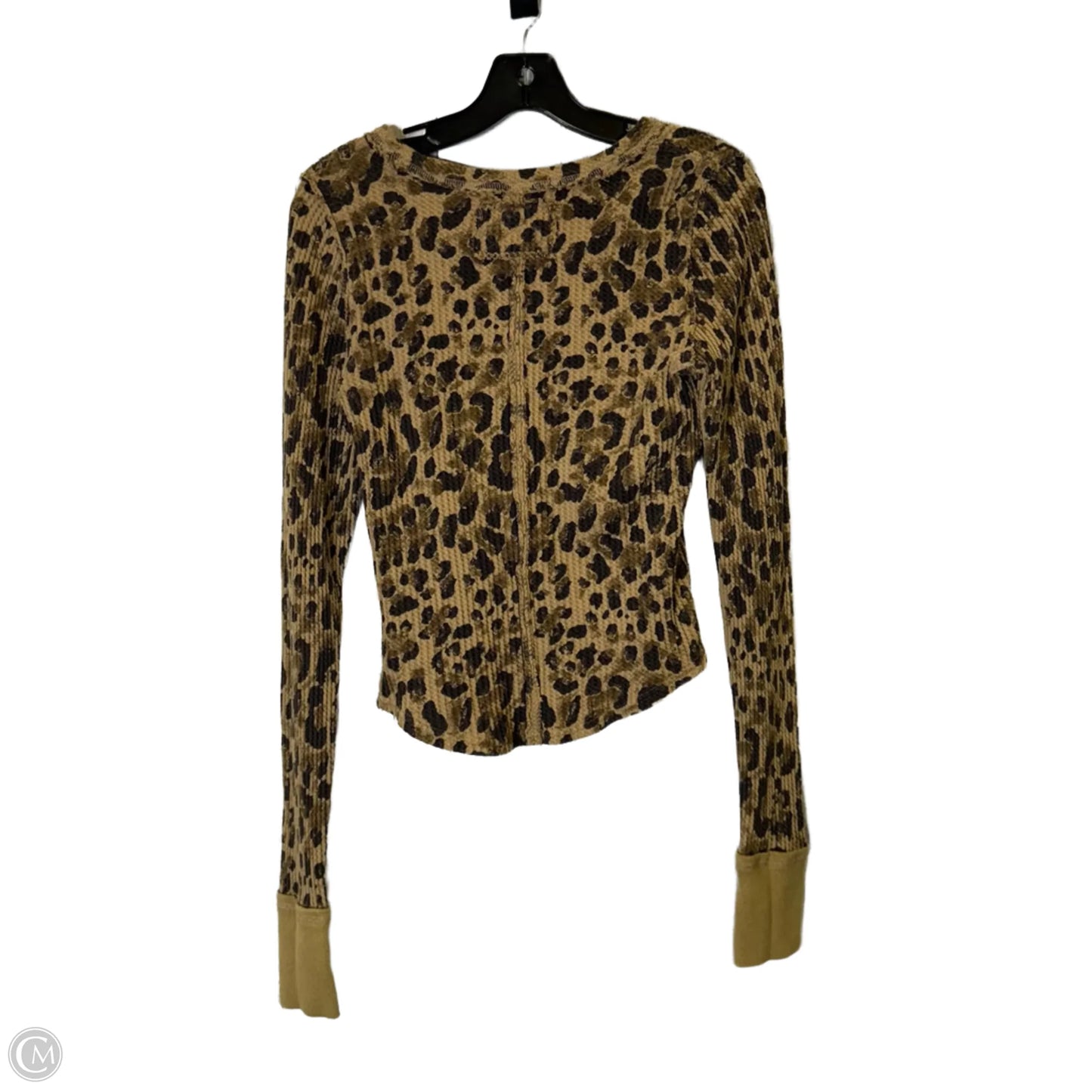Top Long Sleeve By We The Free In Animal Print, Size: M