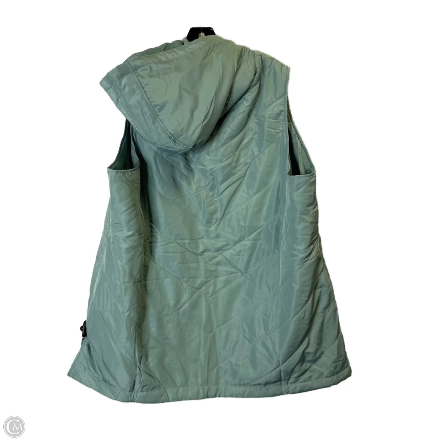 Vest Puffer & Quilted By Cj Banks In Blue, Size: 3x