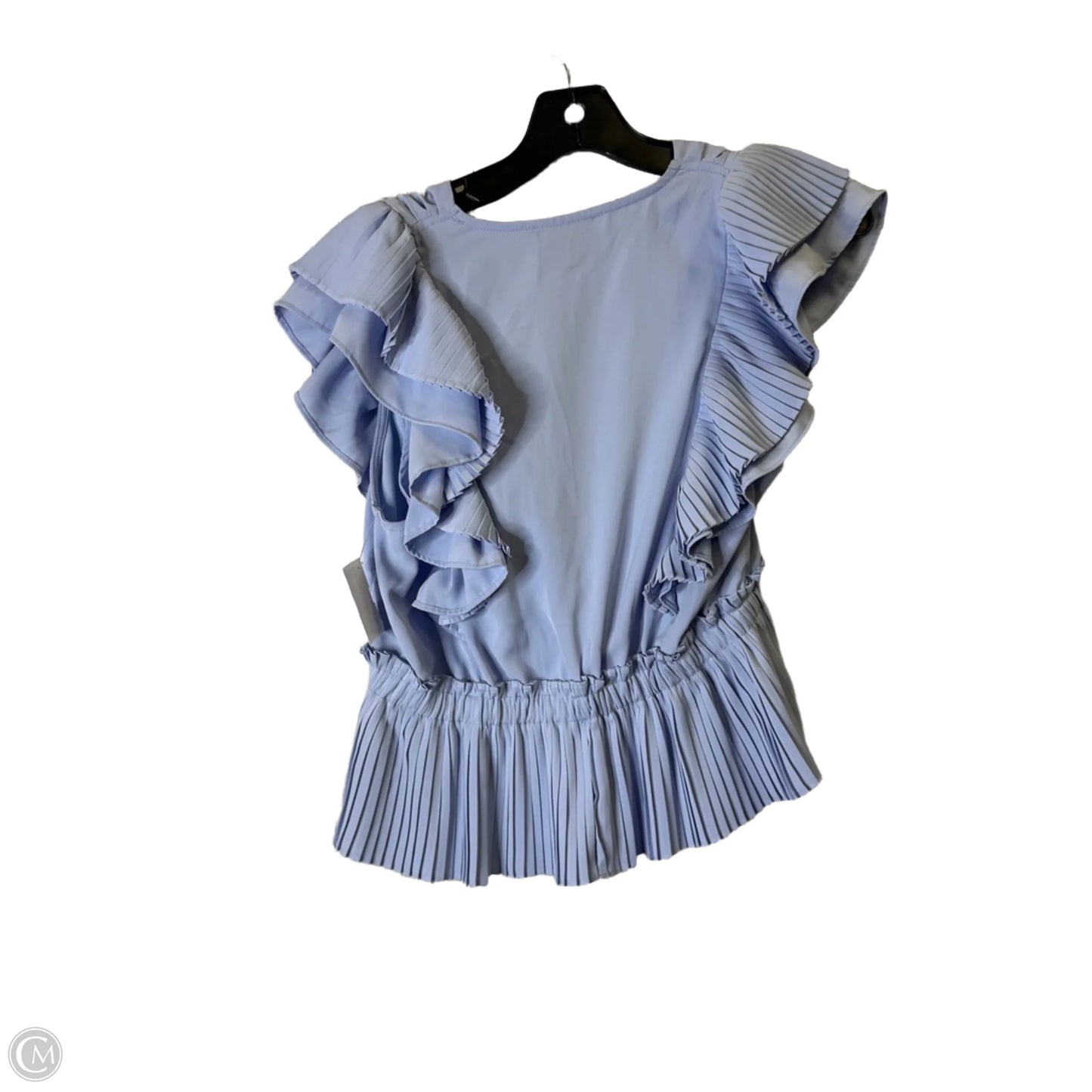 Top Sleeveless By Clothes Mentor In Blue, Size: M