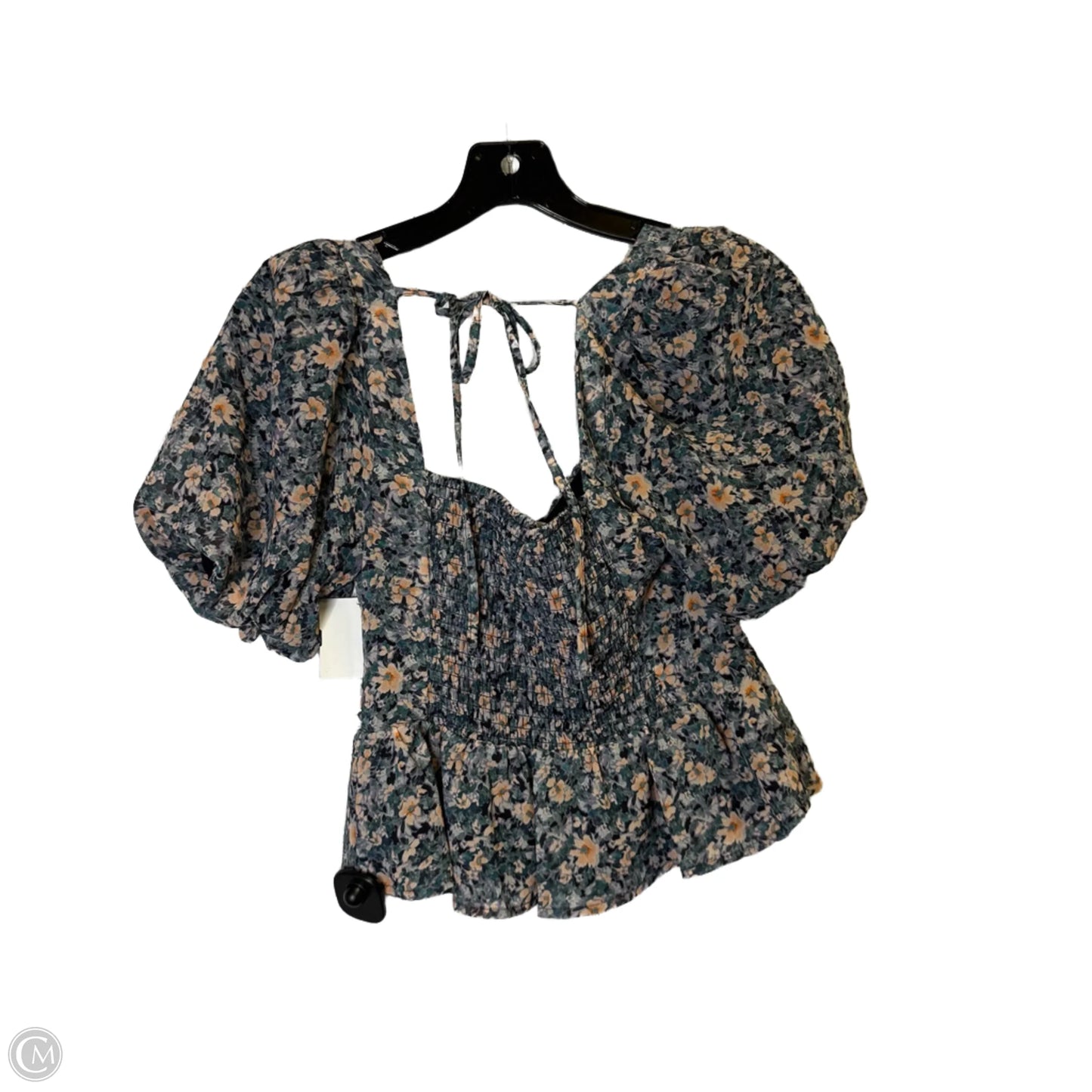 Top Short Sleeve By Astr In Floral Print, Size: Xs