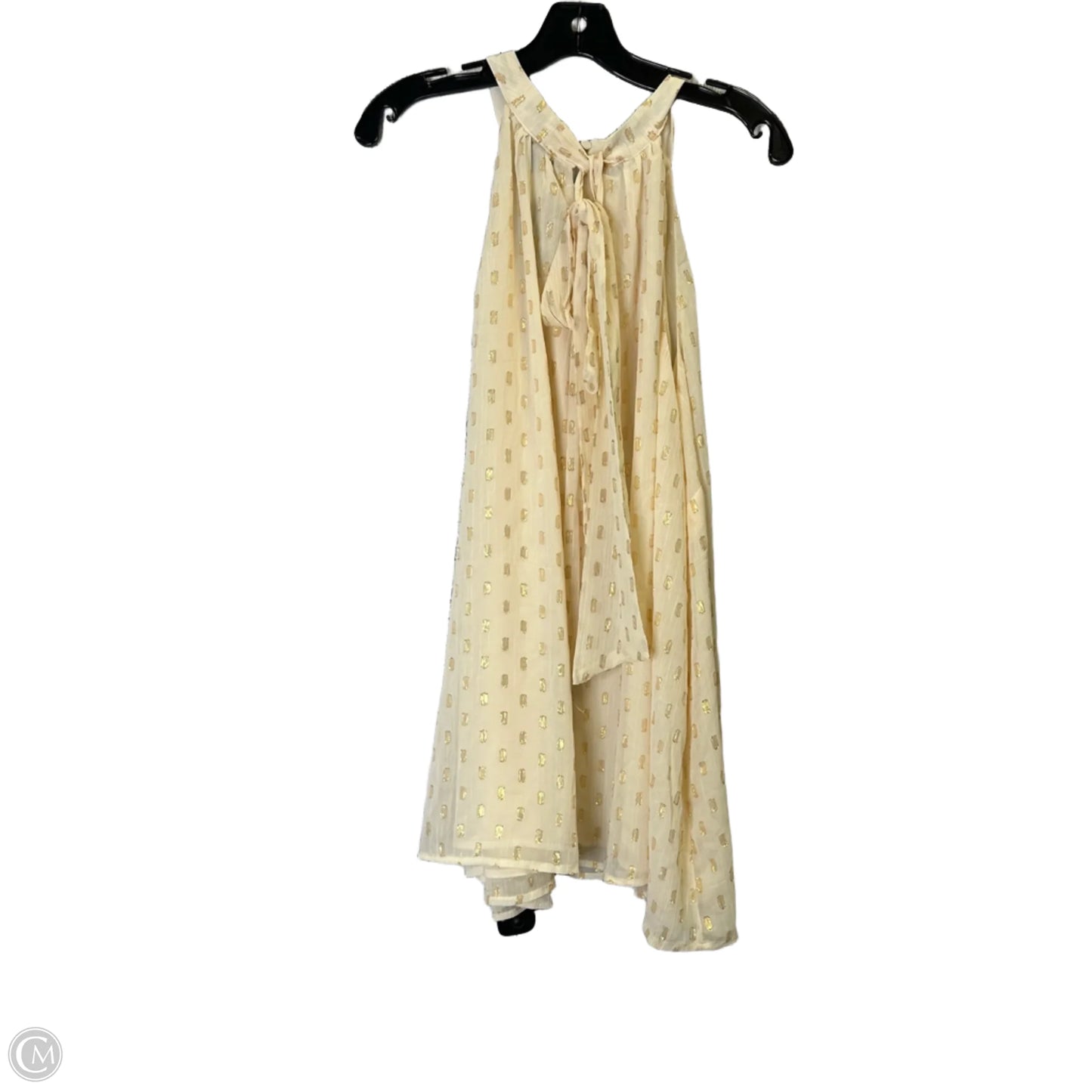 Top Sleeveless By Torrid In Cream, Size: 26