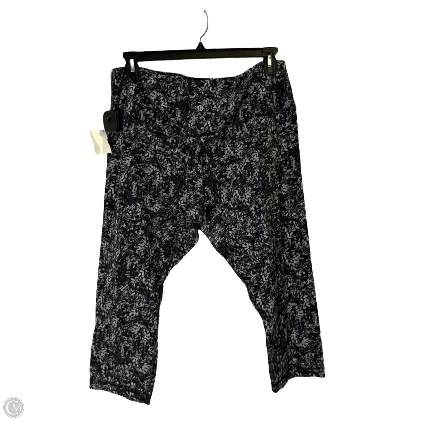 Athletic Leggings Capris By Lululemon In Black, Size: 18