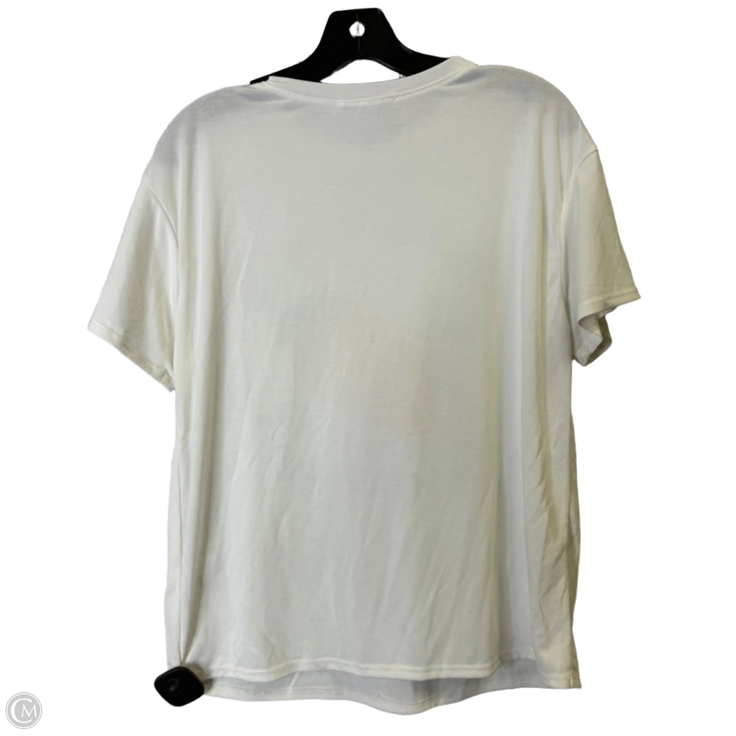 Top Short Sleeve Basic By Green Envelope In White, Size: S