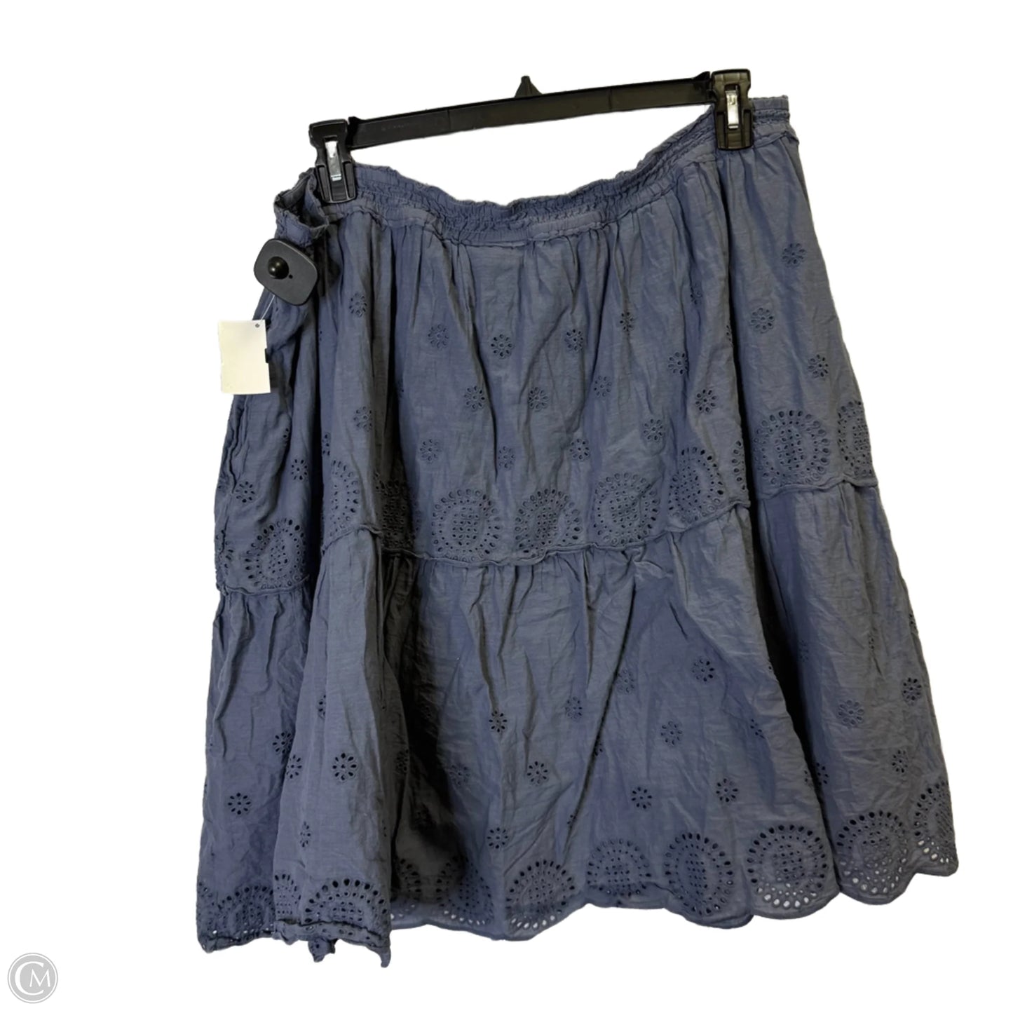 Skirt Mini & Short By Lane Bryant In Blue, Size: 22