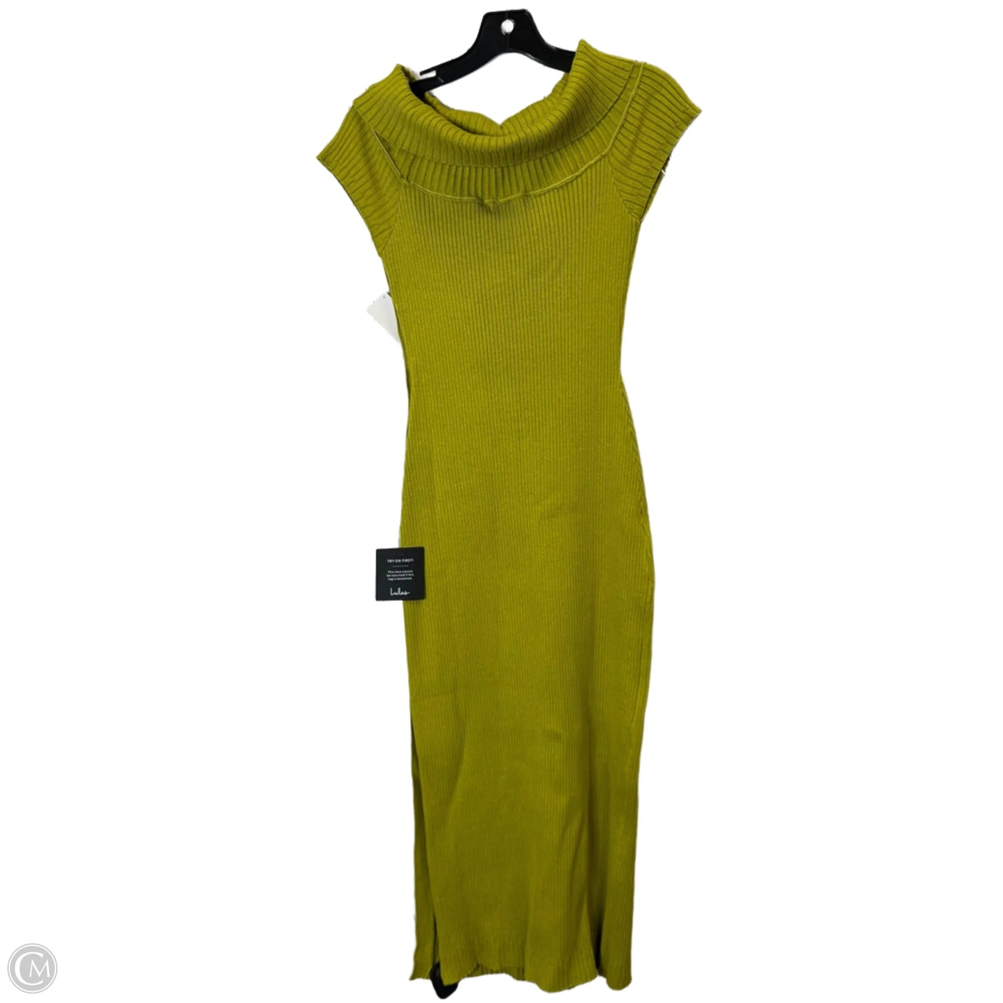 Dress Casual Midi By Lulus In Green, Size: L