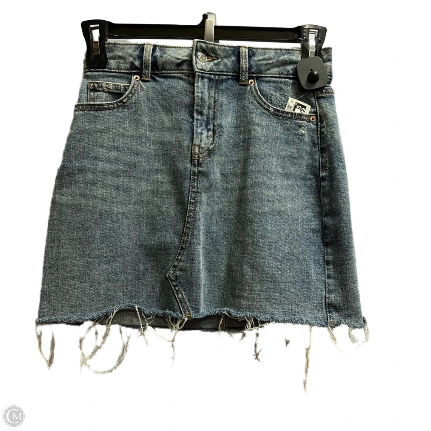 Skirt Mini & Short By Wild Fable In Blue Denim, Size: 0