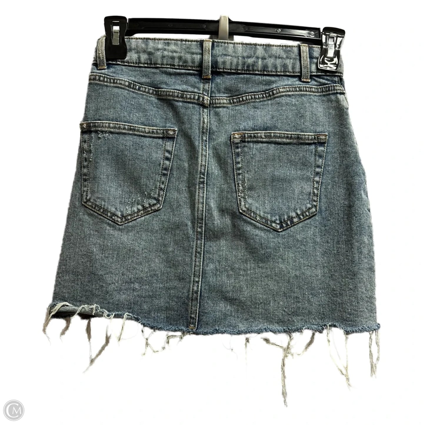 Skirt Mini & Short By Wild Fable In Blue Denim, Size: 0