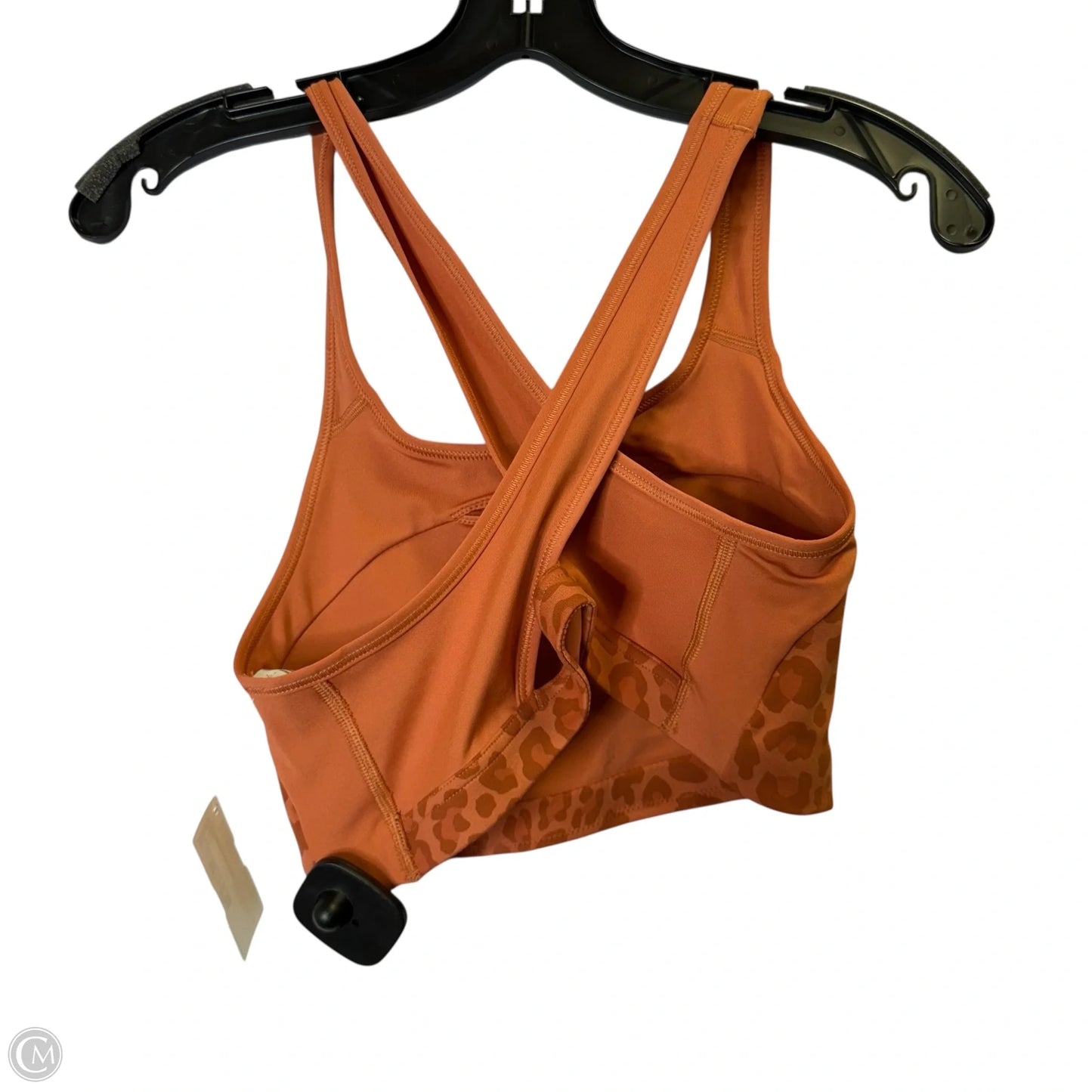 Athletic Bra By Nike Apparel In Orange, Size: M